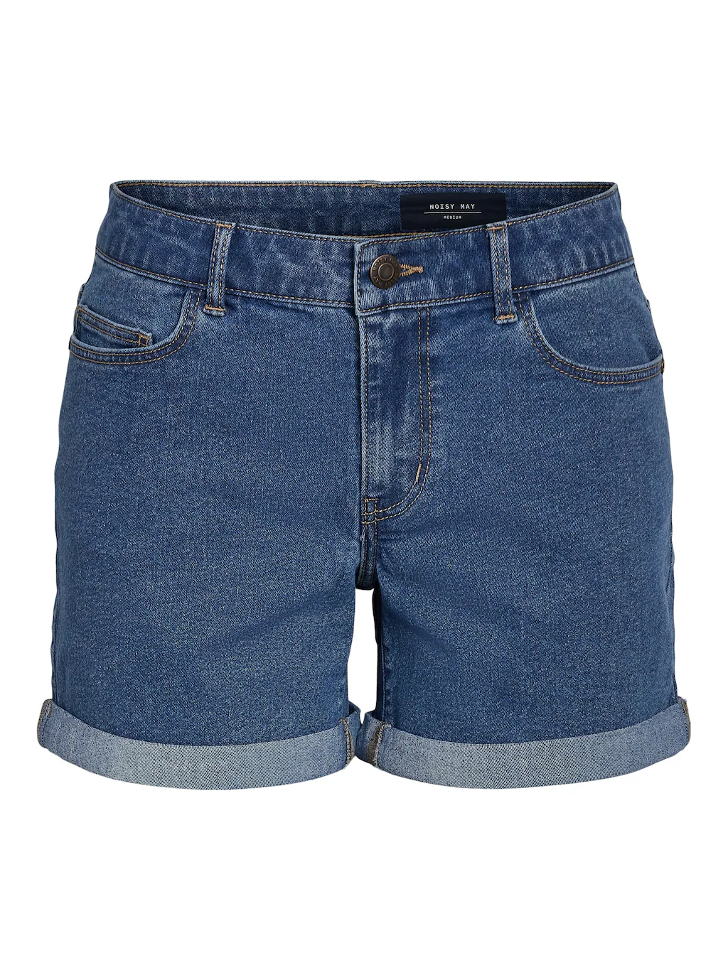 Noisy may Jeansshorts "NMDEBBY NW SLIM SHORTS VI518MB NOOS" günstig online kaufen