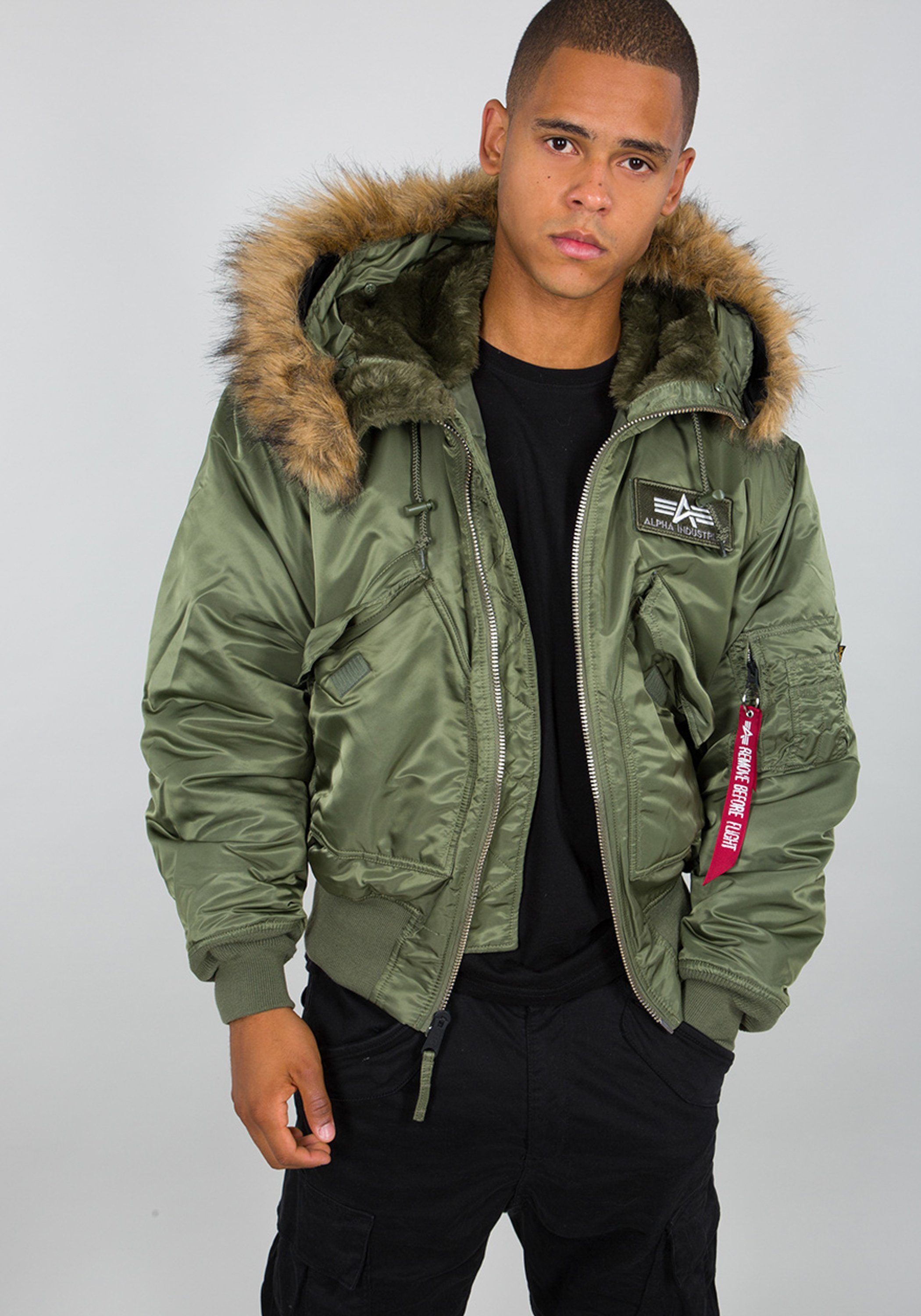 Alpha Industries Winterjacke "45/P Hooded Winterjacke" günstig online kaufen