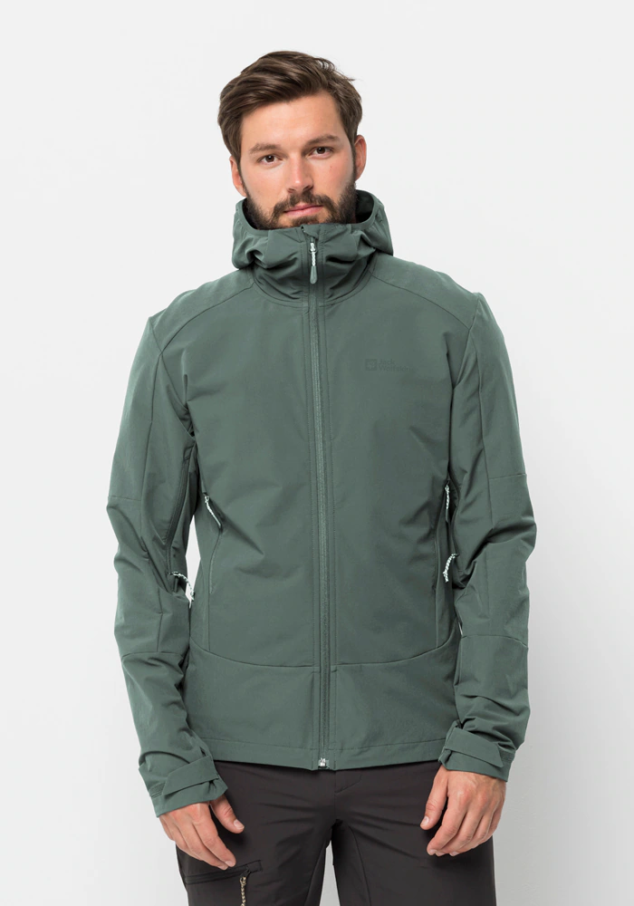 Jack Wolfskin Outdoorjacke "KAMMWEG JKT M", mit Kapuze günstig online kaufen