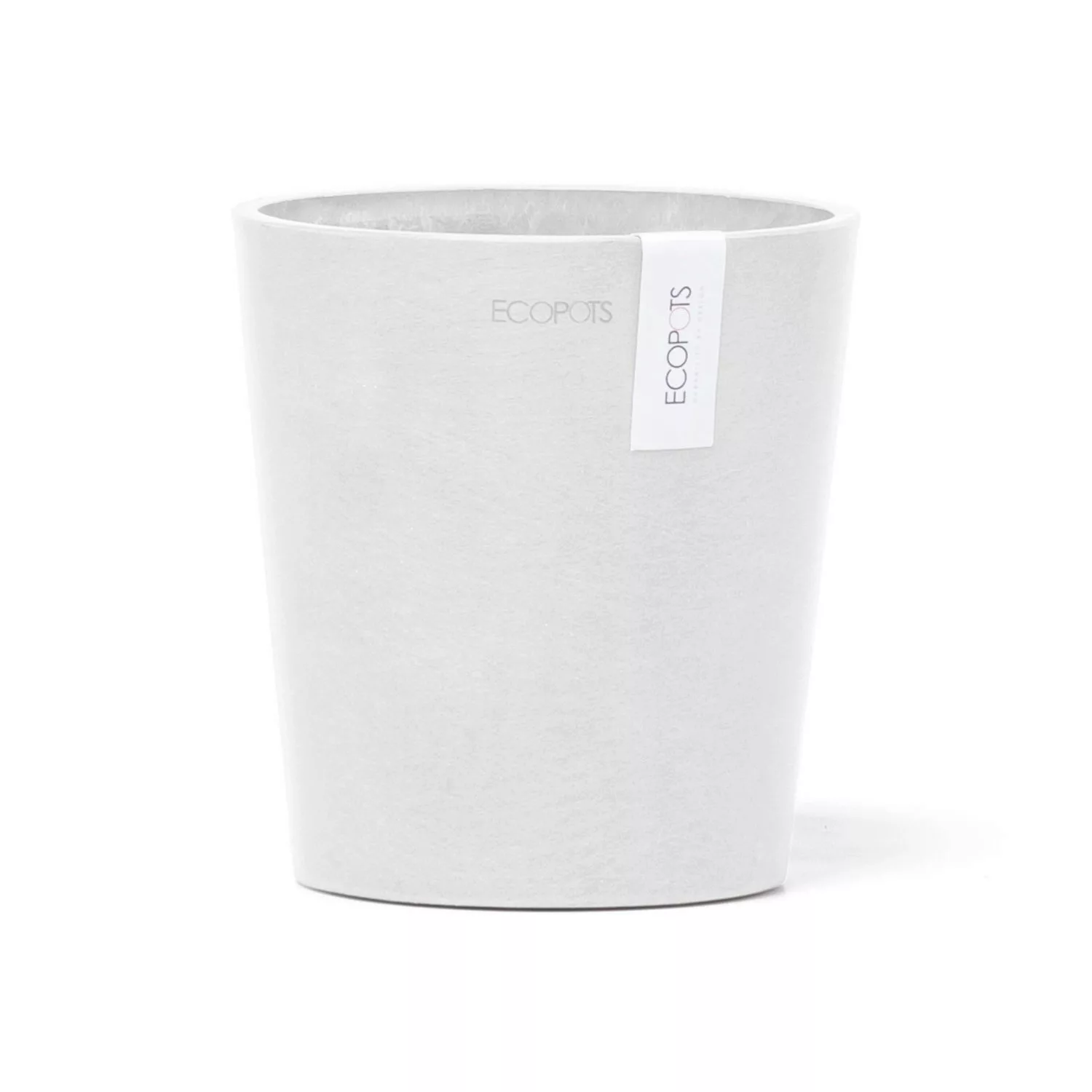 Ecopots Pflanztopf Morinda Weiß 14,2 cm x 16 cm günstig online kaufen