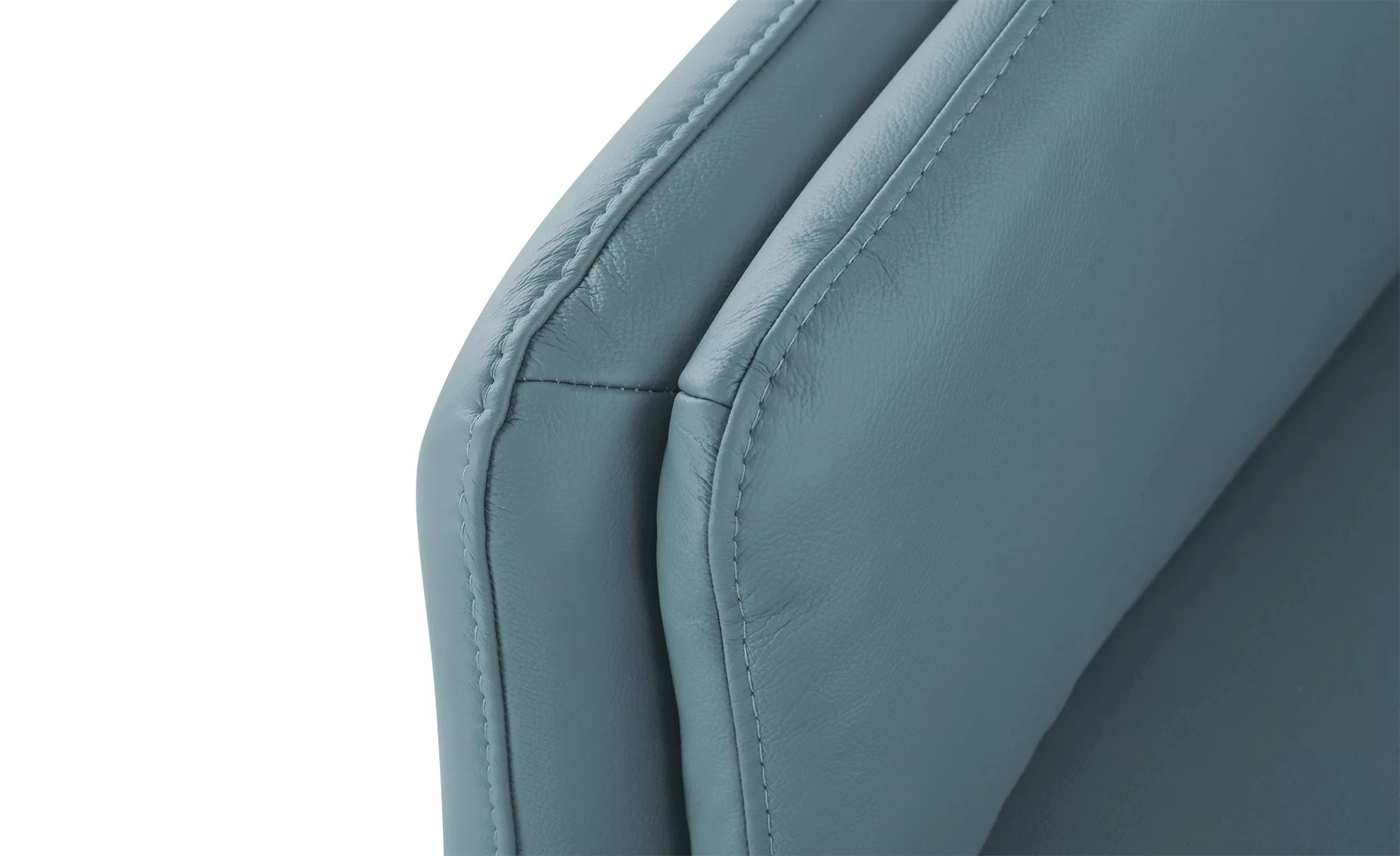 meinSofa Leder-Ecksofa  Leon ¦ blau ¦ Maße (cm): B: 259 H: 83 T: 236 Polste günstig online kaufen