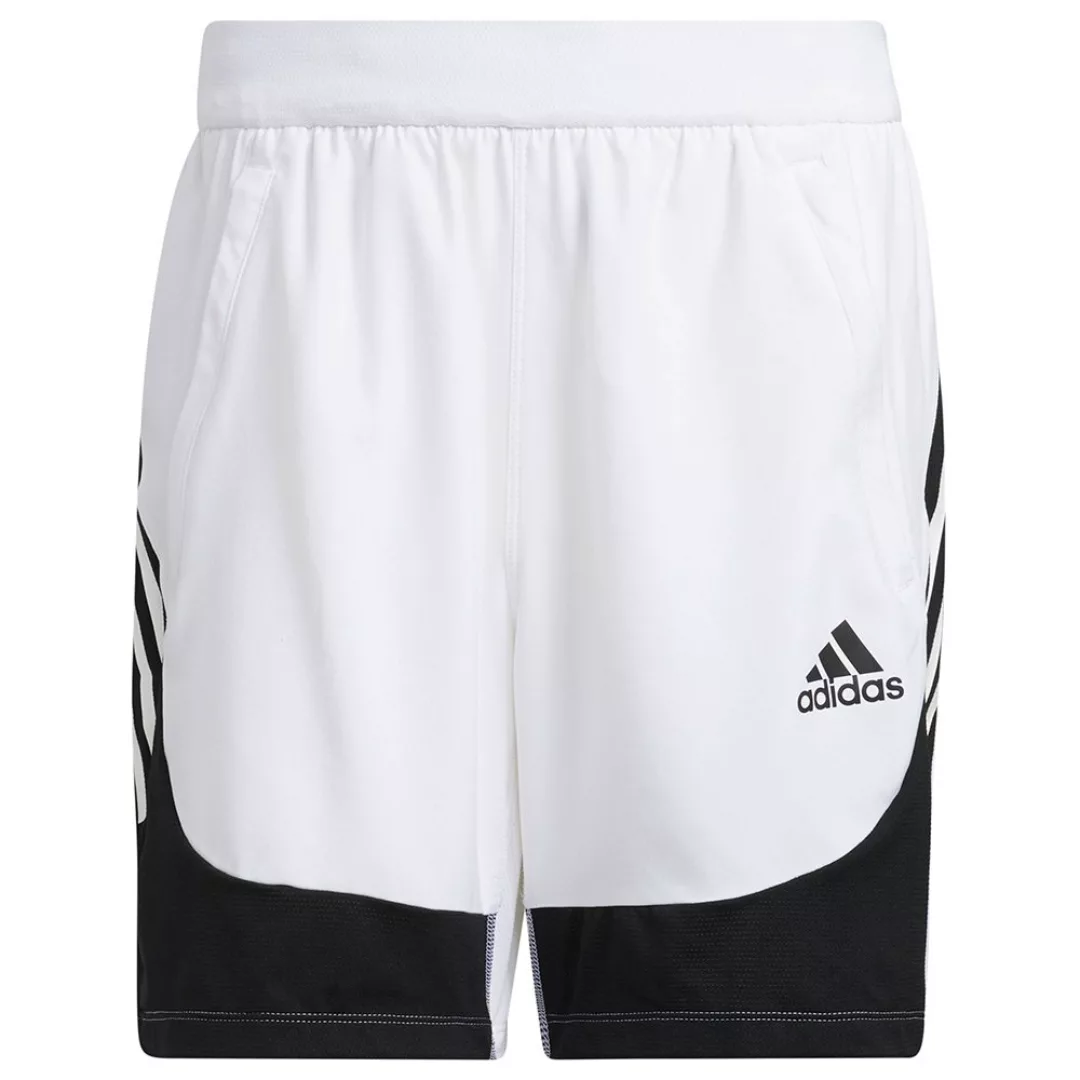 Adidas Aero 3 Stripes Pb Shorts Hosen 2XL White günstig online kaufen