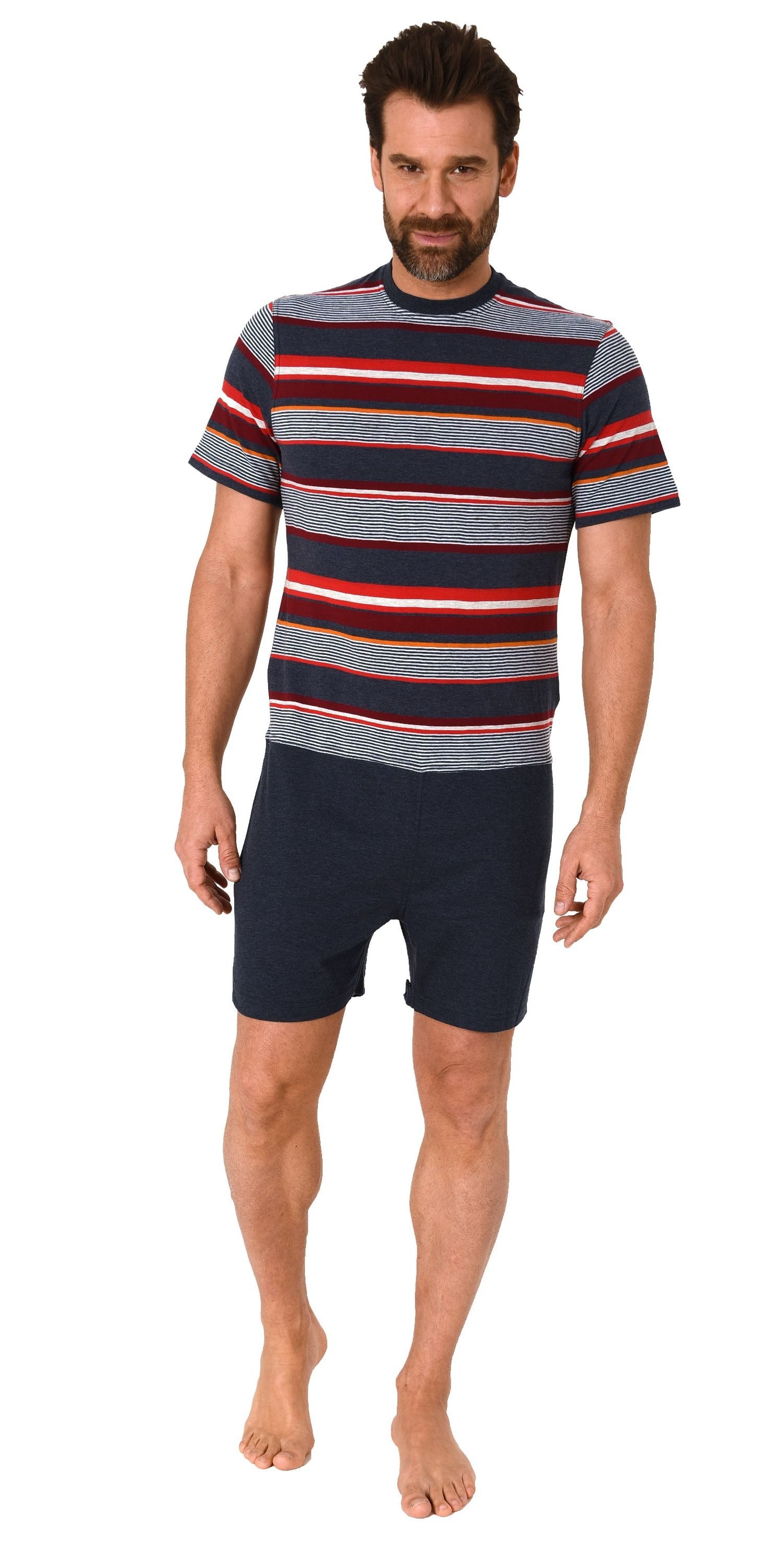 Normann Care Pyjama Herren Pflegeoverall kurzarm günstig online kaufen