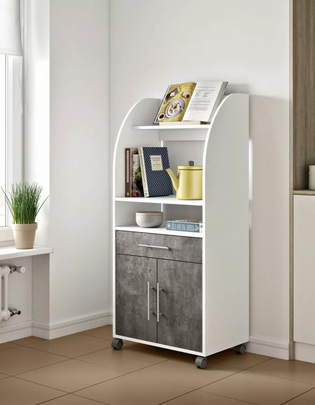 TemaHome Mehrzweckschrank "Jeanne", Breite 63 cm, auf Rollen günstig online kaufen