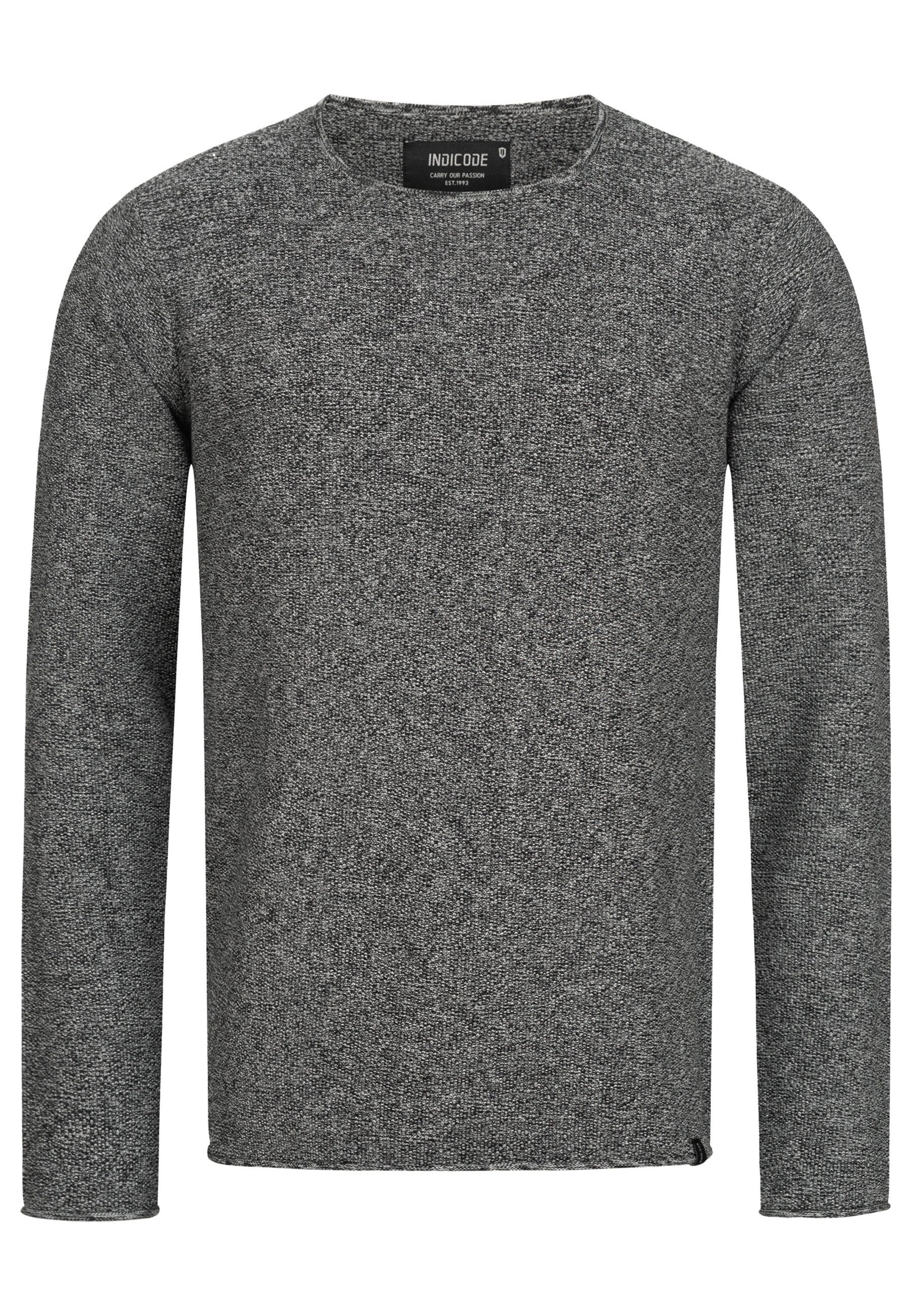 Indicode Strickpullover Loakim aus elastischer Baumwoll-Qualität, günstig online kaufen