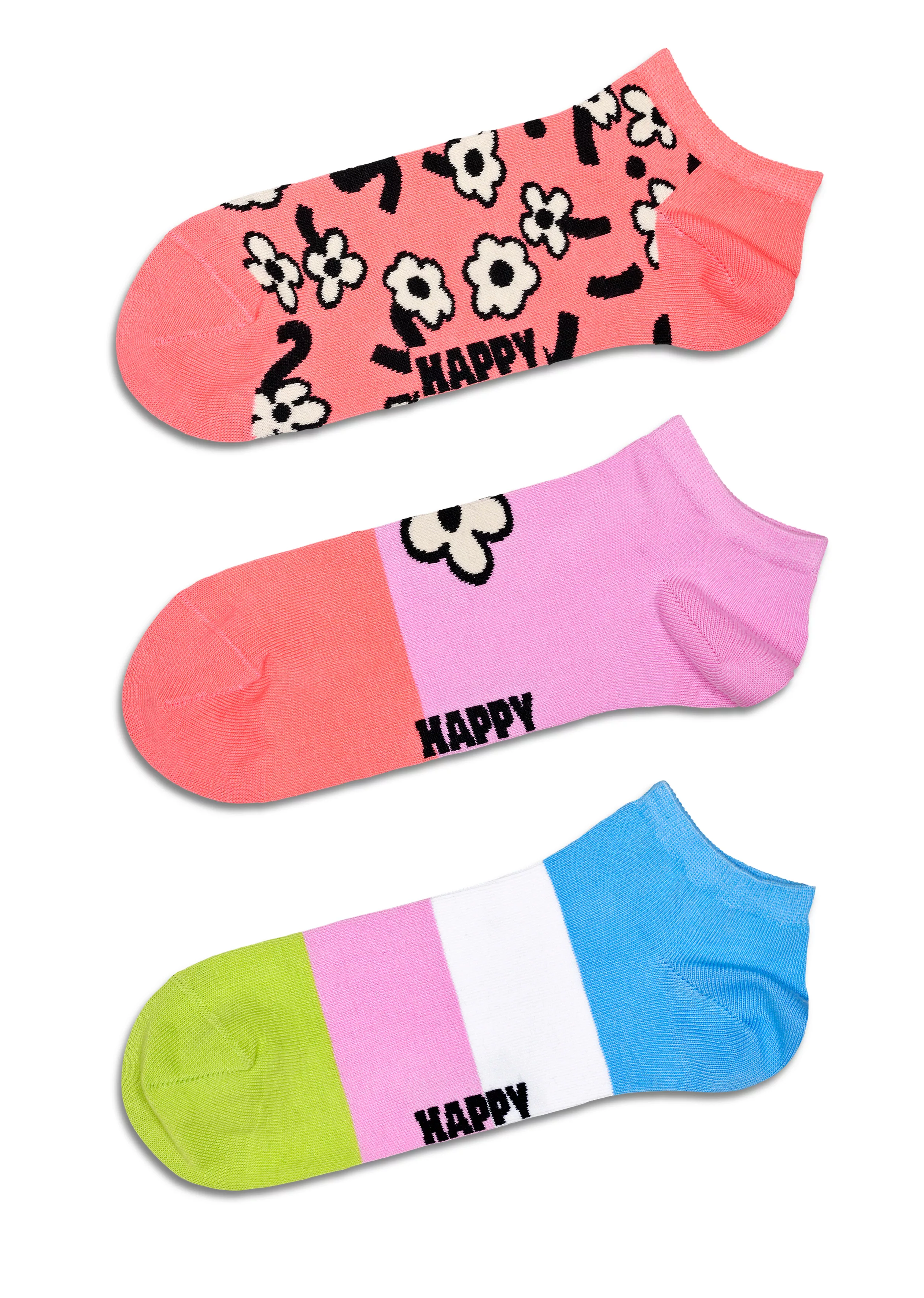 Happy Socks Sneakersocken, (Set, 3 Paar) günstig online kaufen