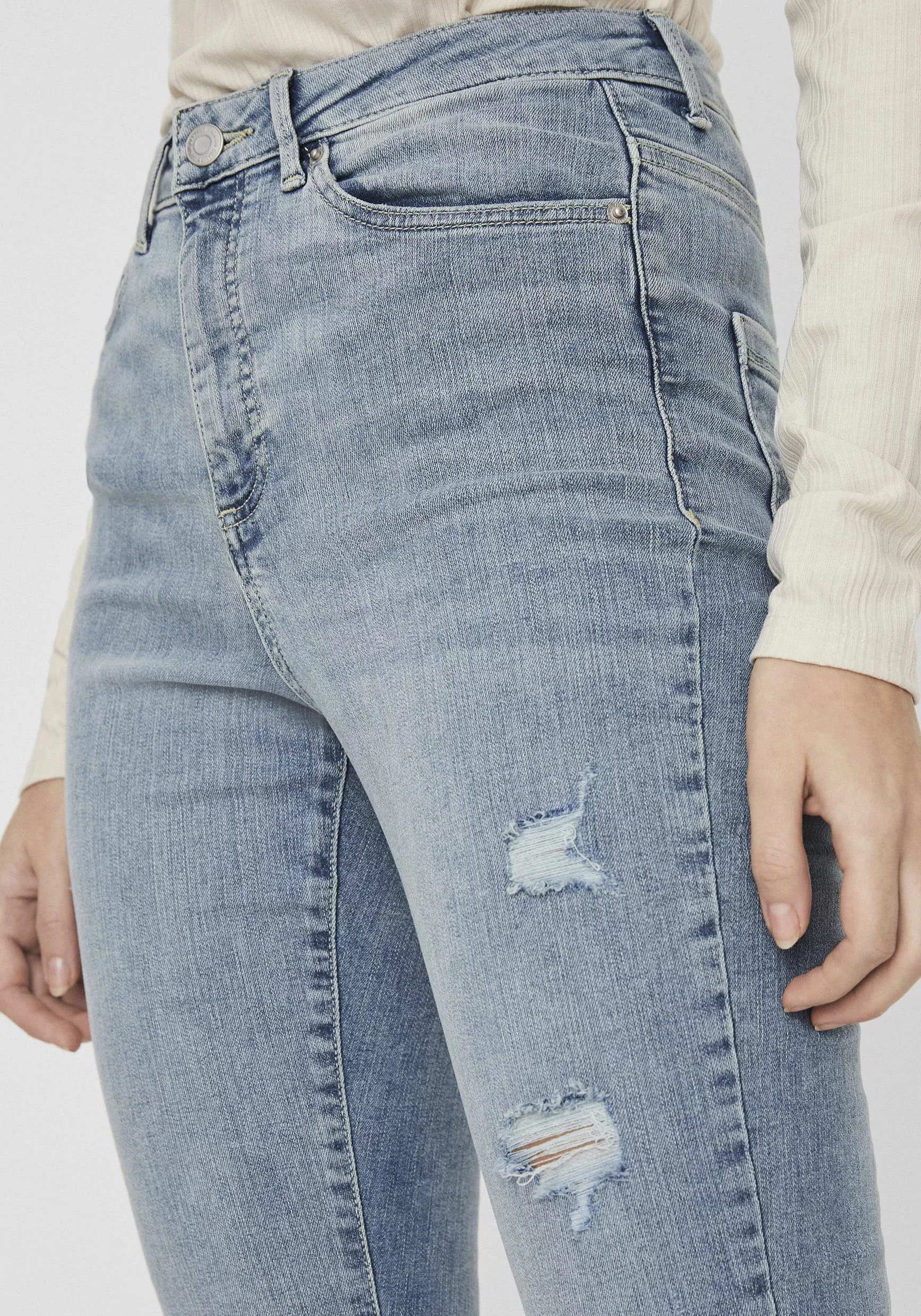 Vero Moda Damen Jeans VMSOPHIA AM314 - Skinny Fit - Blau - Light Blue Denim günstig online kaufen