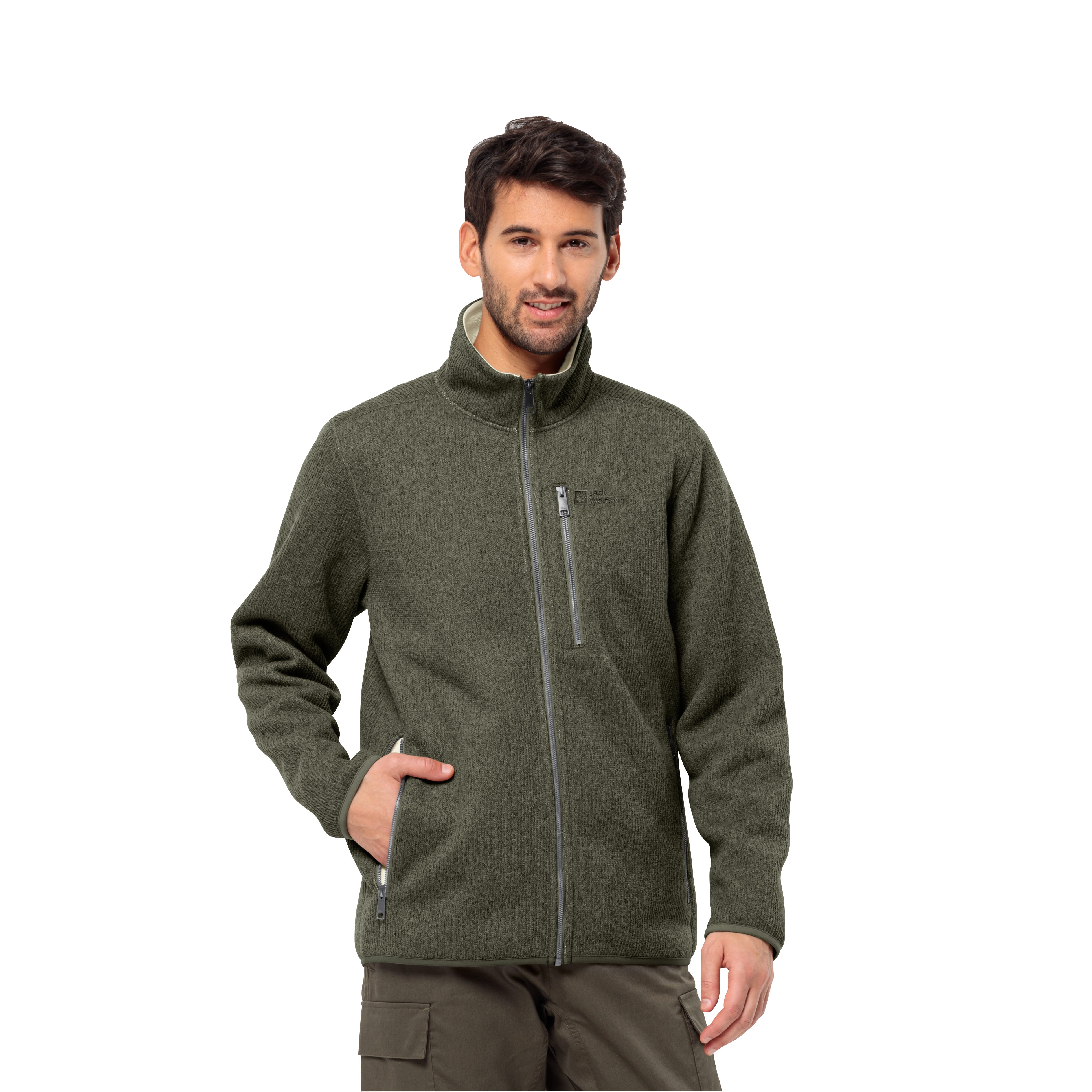 Jack Wolfskin Fleecejacke "ROBSON FJORD JACKET", Wärmend, winddicht, Überga günstig online kaufen