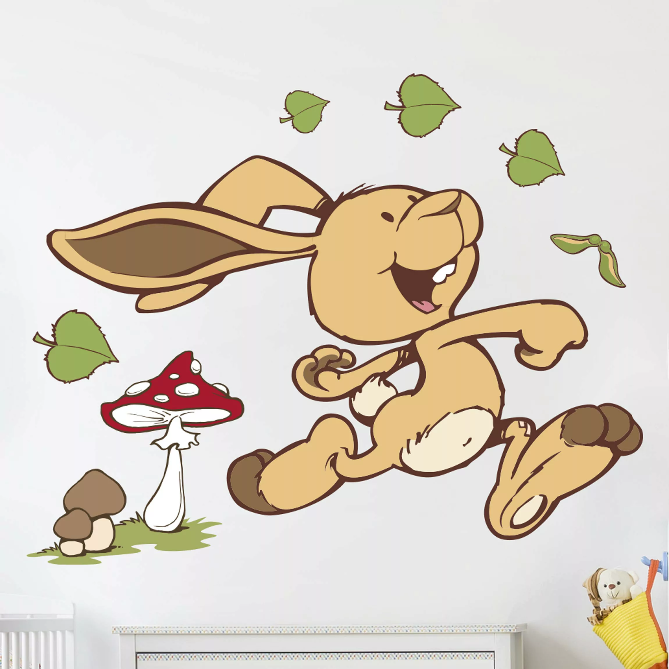 Wandtattoo Kinderzimmer NICI - Forest Friends Ralf Rabbit günstig online kaufen