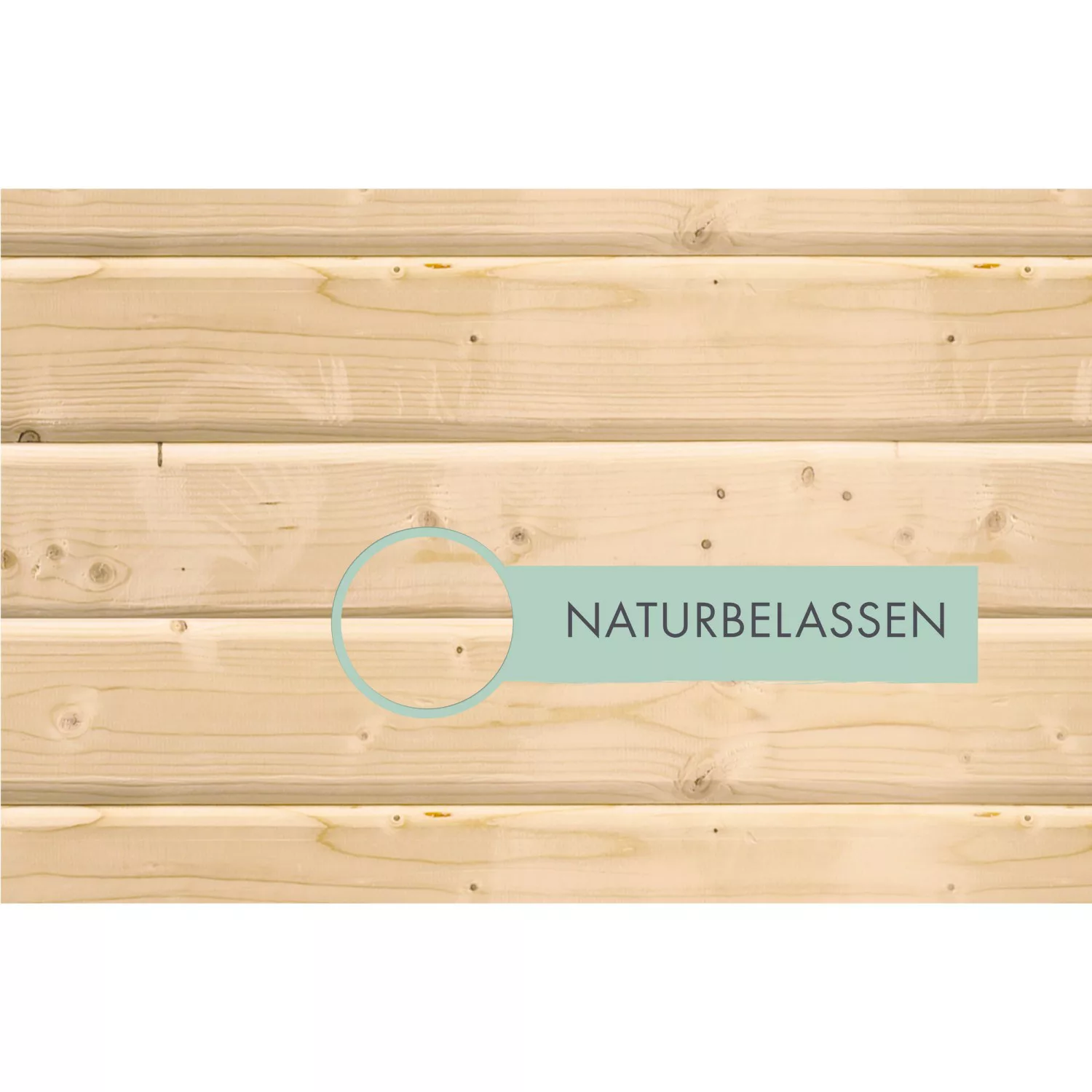 Karibu Fußboden für Karibu Gartenhaus/Gerätehaus Mateo 2 Naturbelassen günstig online kaufen