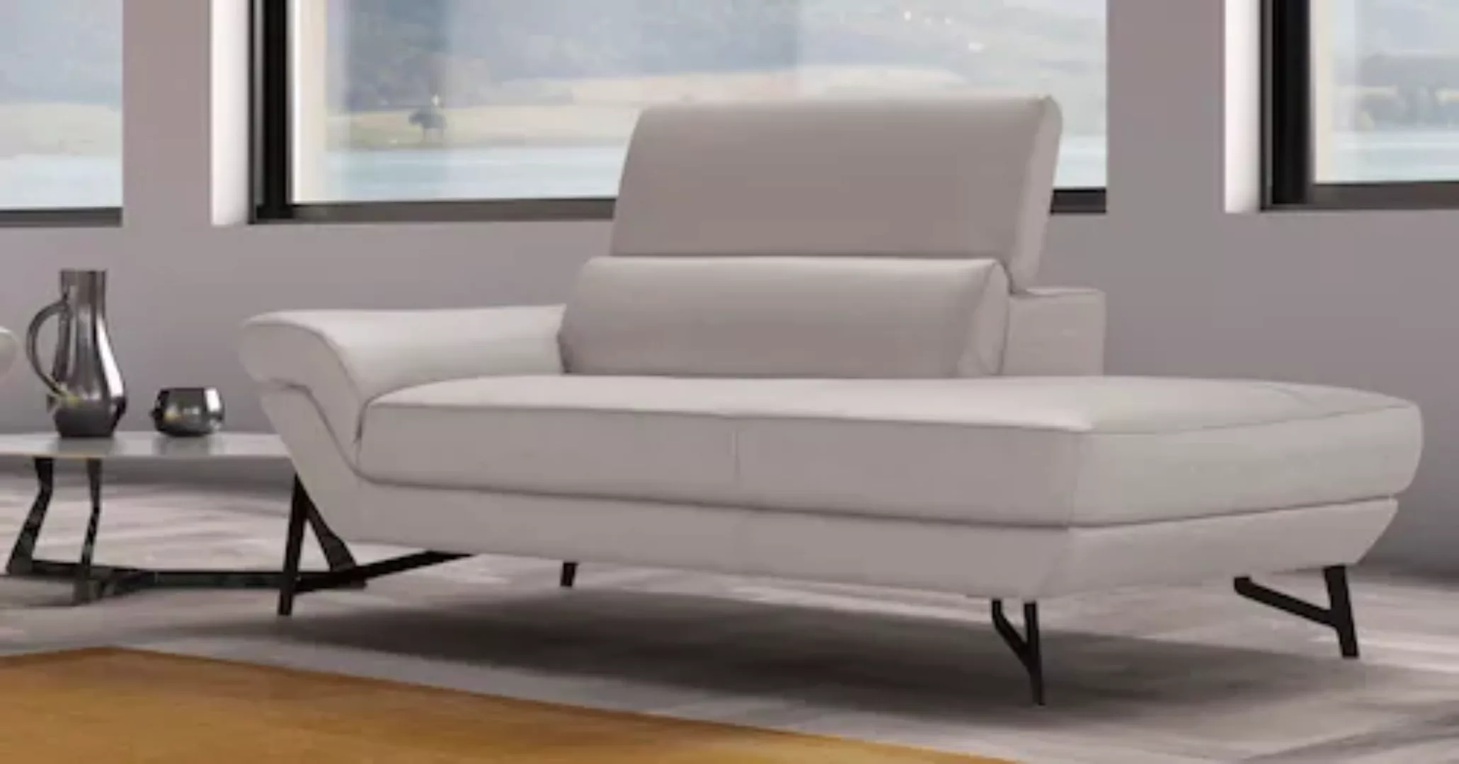 Egoitaliano Ottomane "Narcisa, Designsofa", mit verstellbarer Kopfstütze, S günstig online kaufen