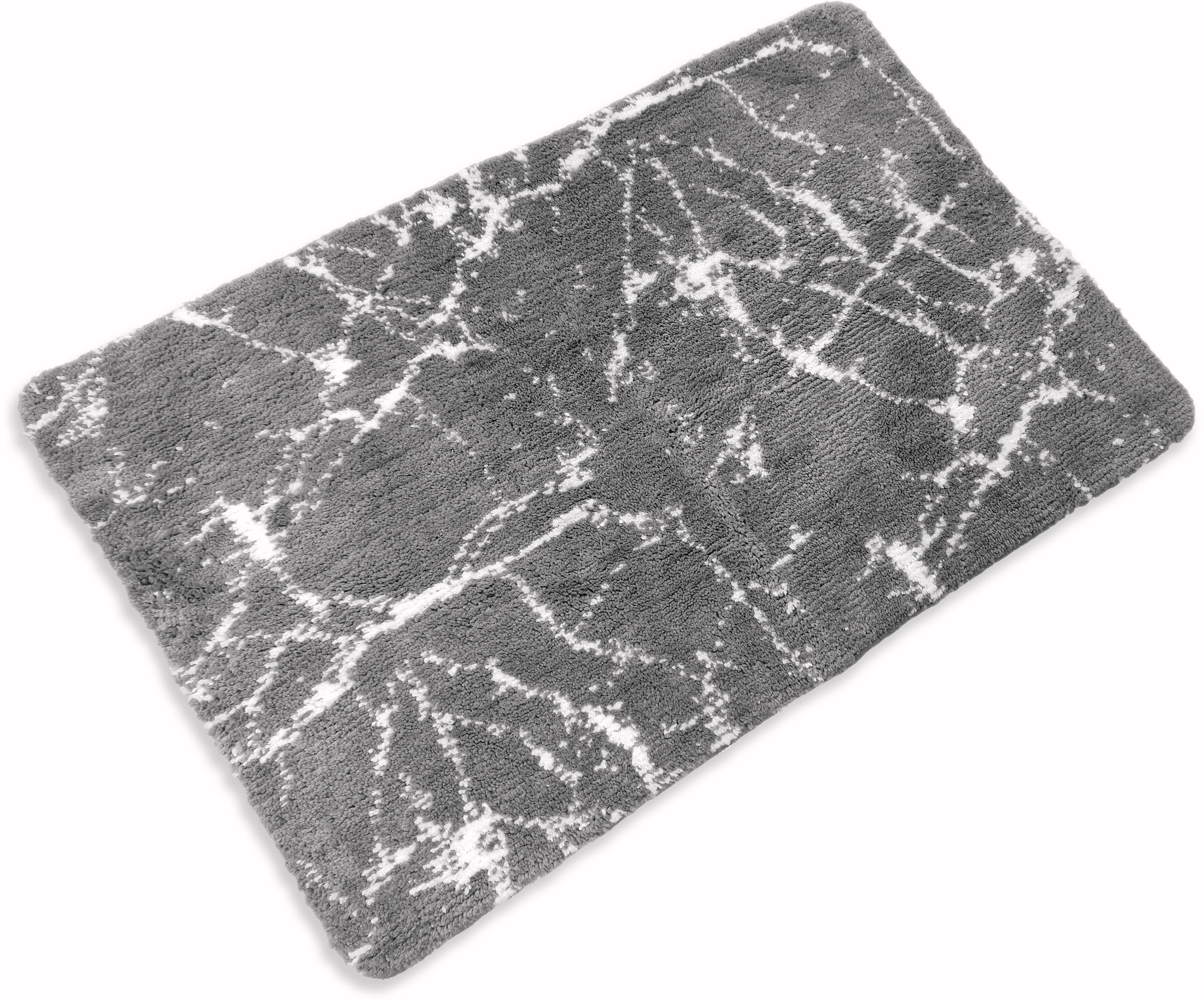 my home Badematte Marble, Höhe 15 günstig online kaufen