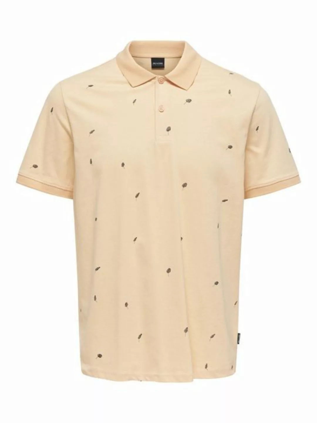 ONLY & SONS Poloshirt Poloshirt aus Baumwolle Klassisches Kurzarm Polohemd günstig online kaufen