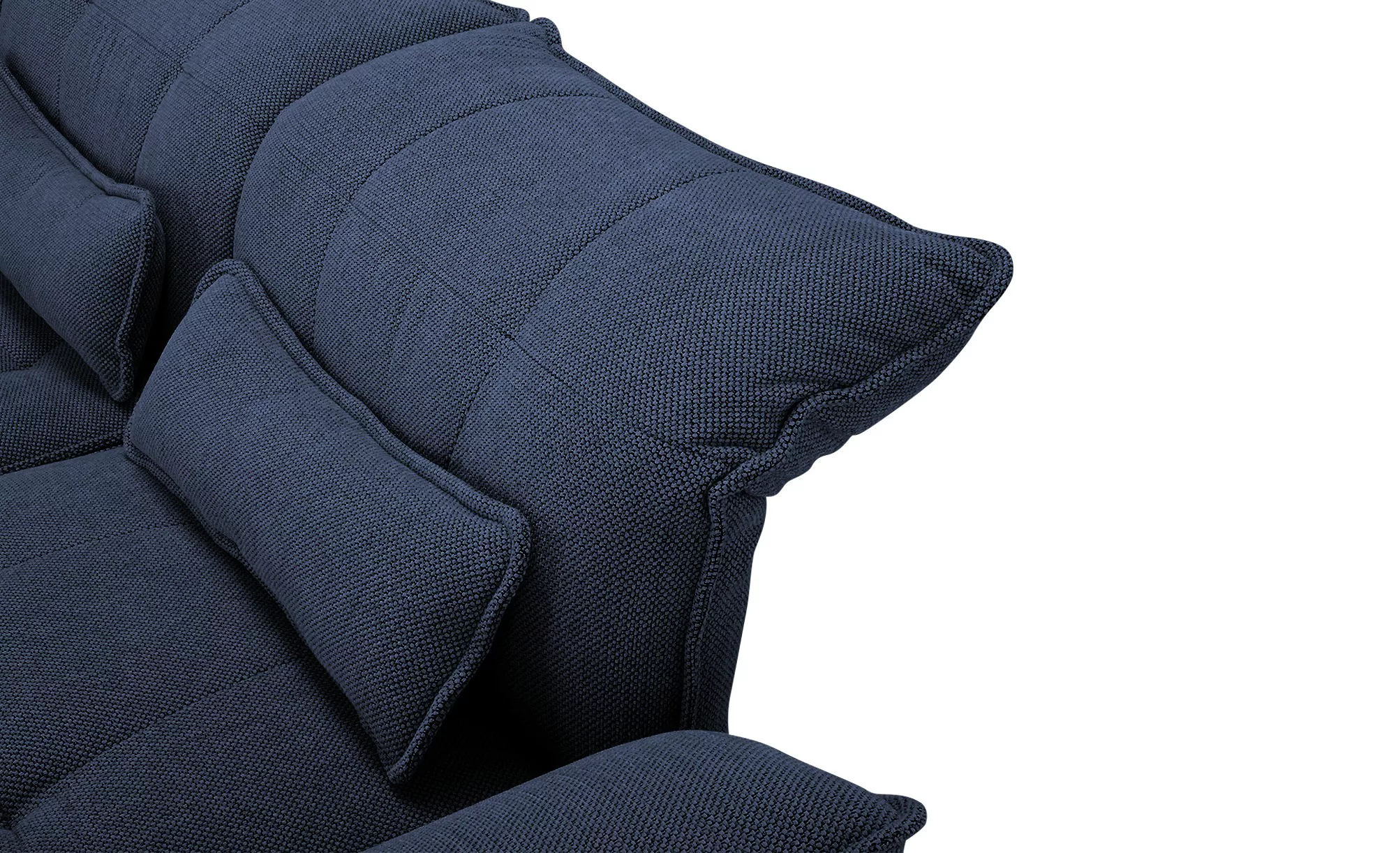 Ecksofa  Jeaneva ¦ blau ¦ Maße (cm): B: 471 H: 101 T: 200.0 Polstermöbel > günstig online kaufen