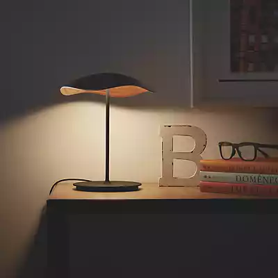 Bover LED-Tischlampe Valentina M/29, schwarz/kupferfarben günstig online kaufen