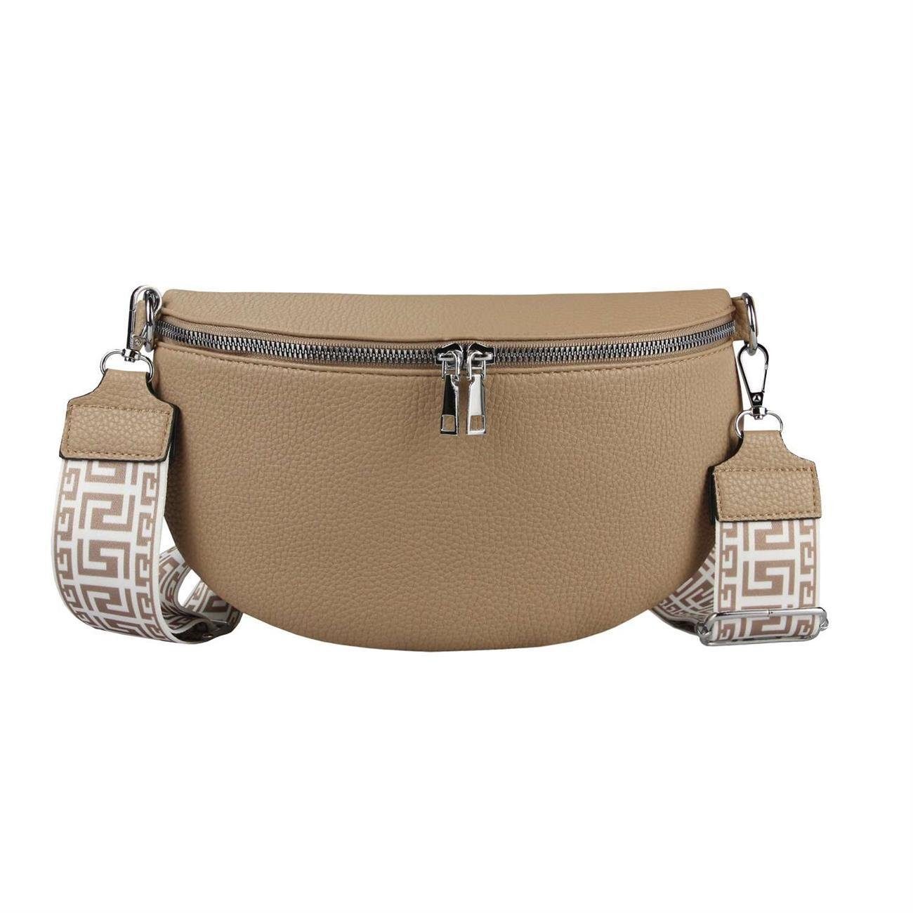 ITALYSHOP24 Bauchtasche Damen Gürteltasche Umhängetasche CrossBody günstig online kaufen