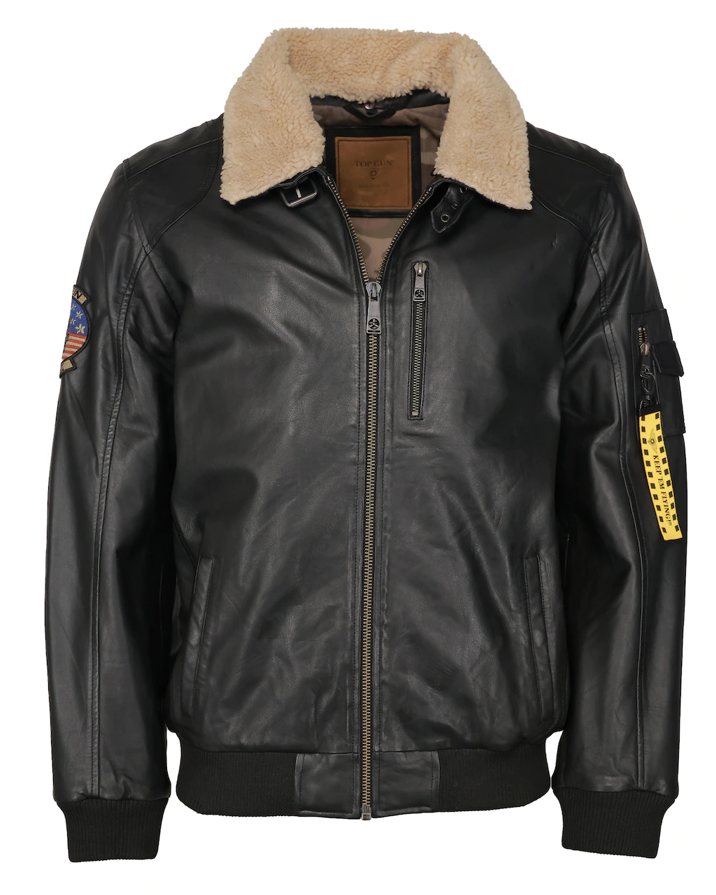 TOP GUN Lederjacke "TG20193144" günstig online kaufen