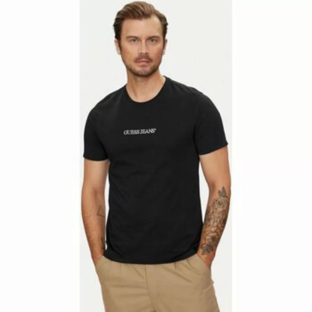 Guess  T-Shirts & Poloshirts M4YI52 K8HM0-JBLK JET BLACK günstig online kaufen