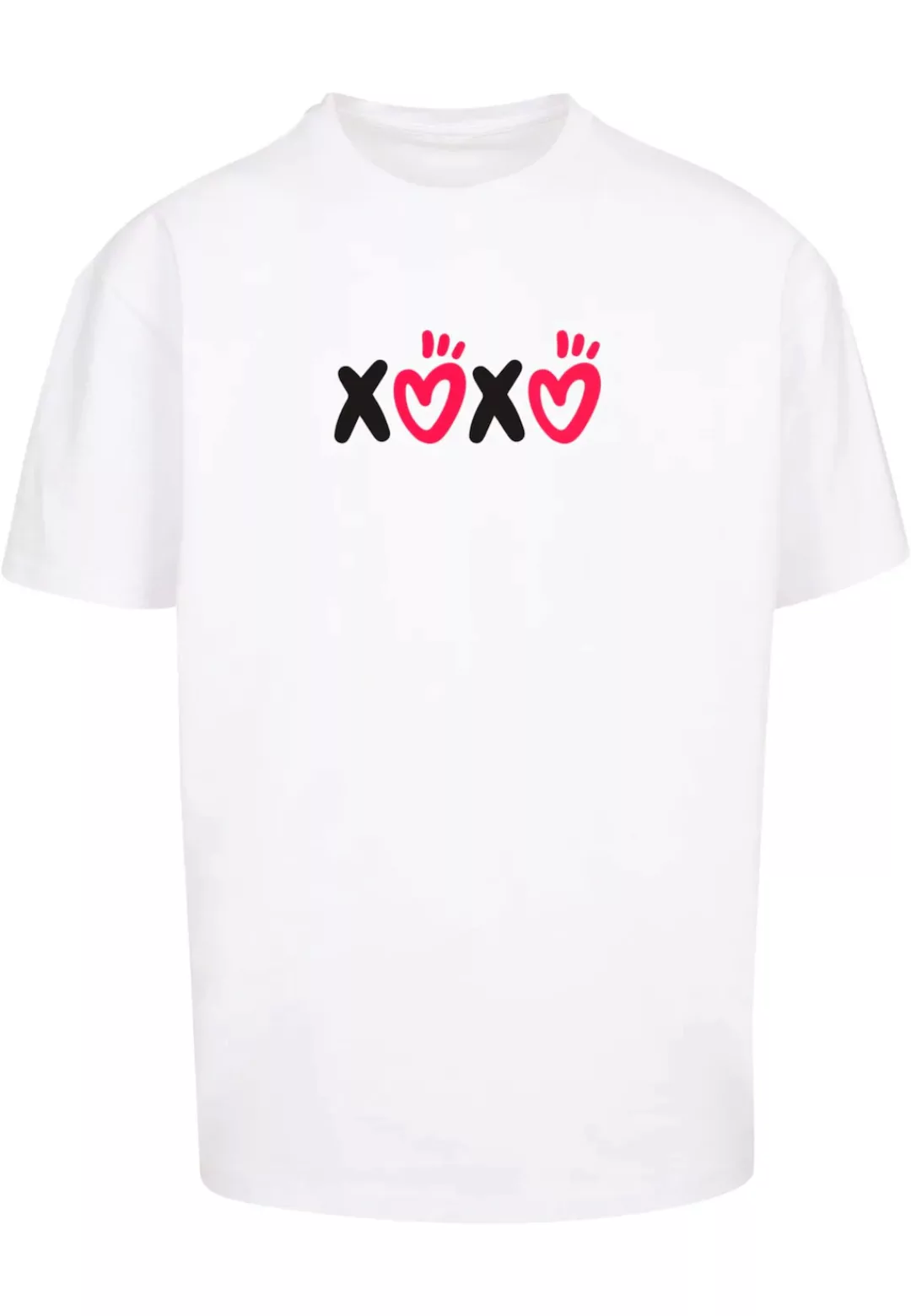 Merchcode T-Shirt "Merchcode Herren Valentines Day - XOXO Heavy Oversized T günstig online kaufen
