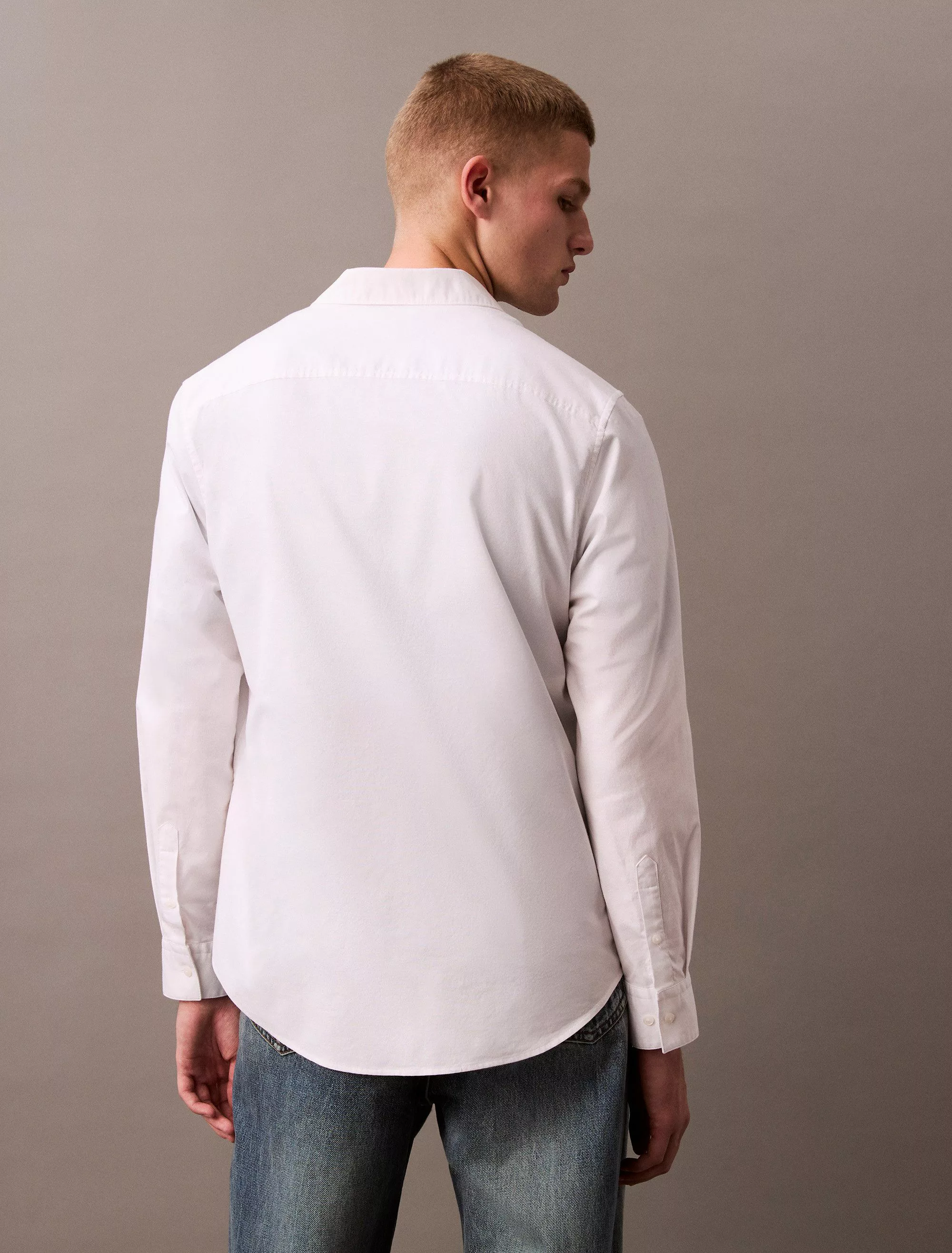Calvin Klein Jeans Langarmhemd LS SOLID günstig online kaufen