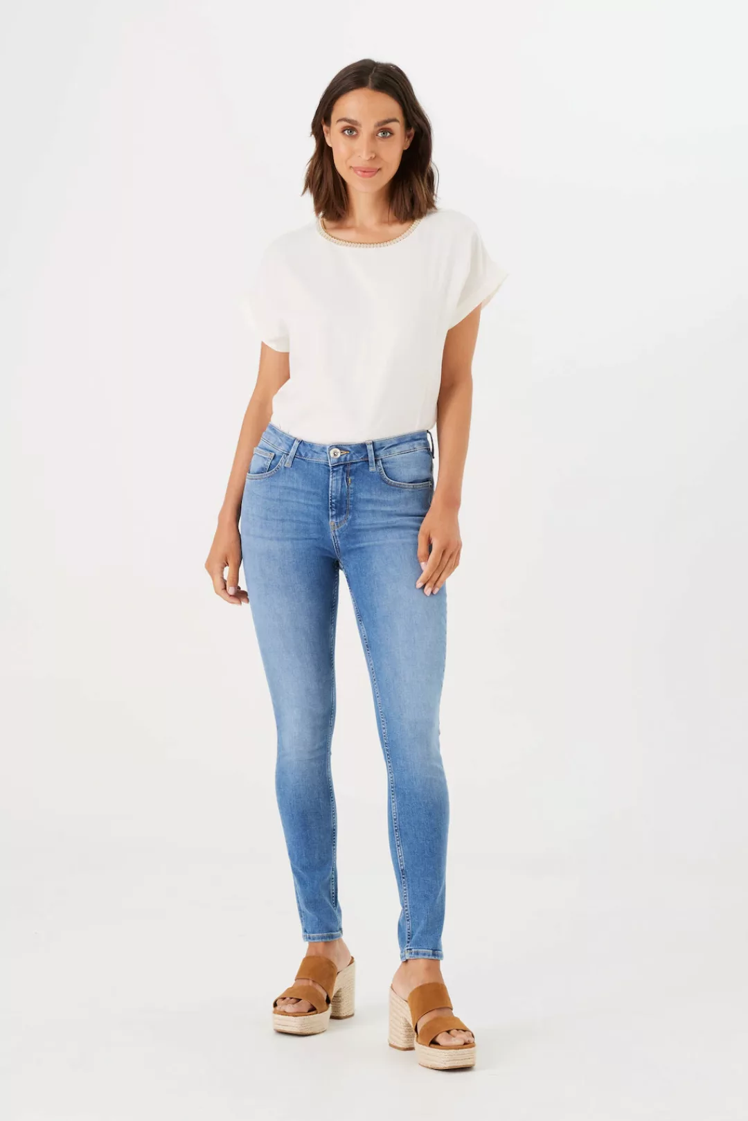 Garcia High-waist-Jeans Celia superslim günstig online kaufen