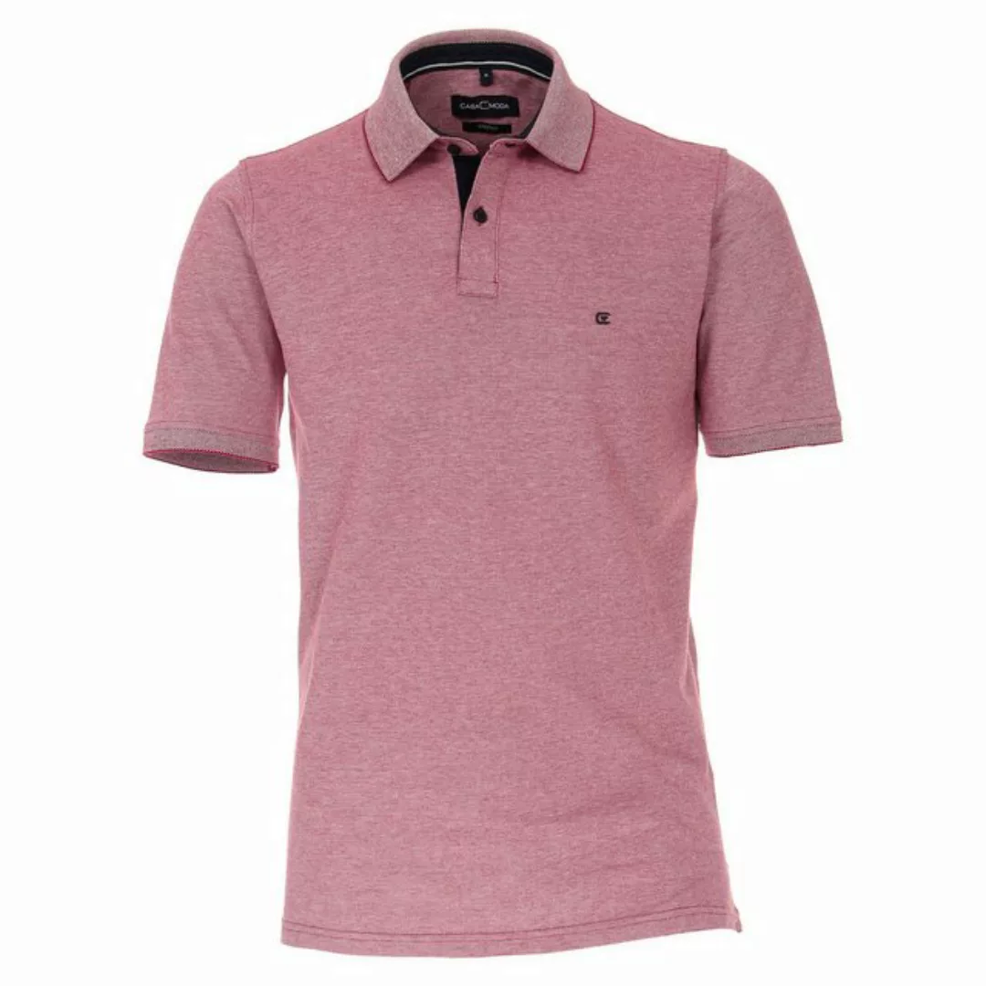 CASAMODA Poloshirt CasaModa Stretch-Poloshirt XXL bordeaux melange günstig online kaufen