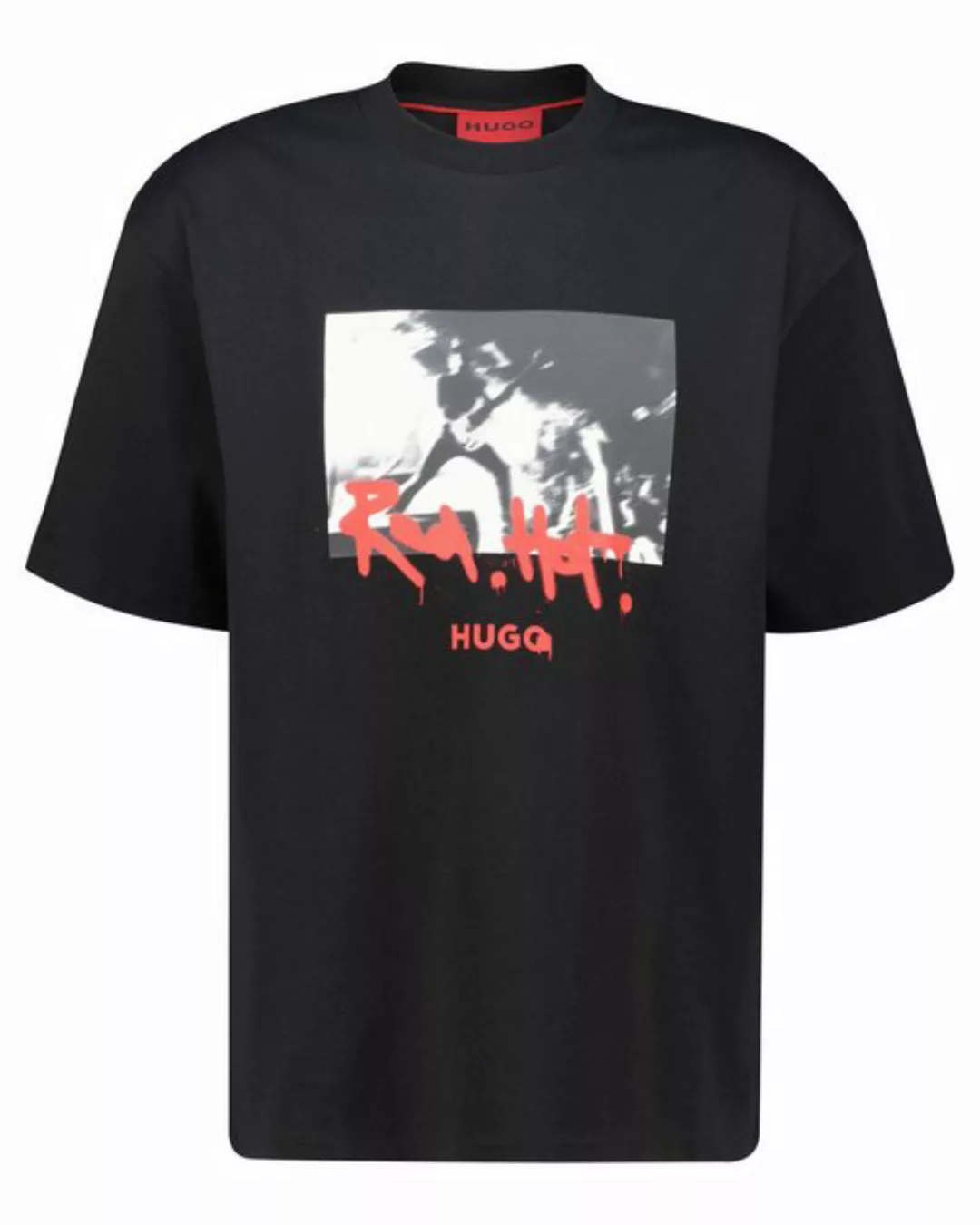 HUGO T-Shirt Herren T-Shirt DOMENADE Oversize Fit (1-tlg) günstig online kaufen