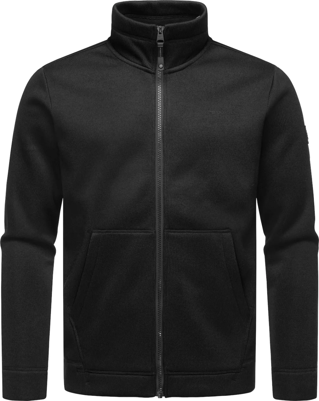 Ragwear Sweatjacke "Fabbian Collar", Herren Basic Feinstrick-Jacke günstig online kaufen