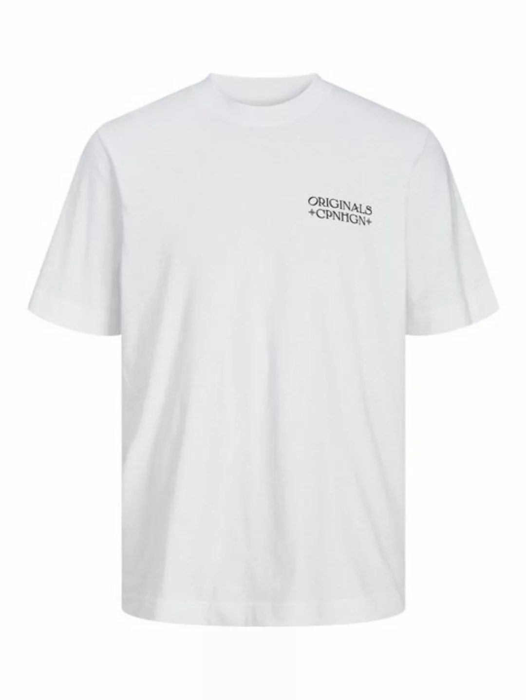 Jack & Jones T-Shirt JORGRACIA Graphic Print Kurzarm T-Shirt 5532 in Weiß-2 günstig online kaufen