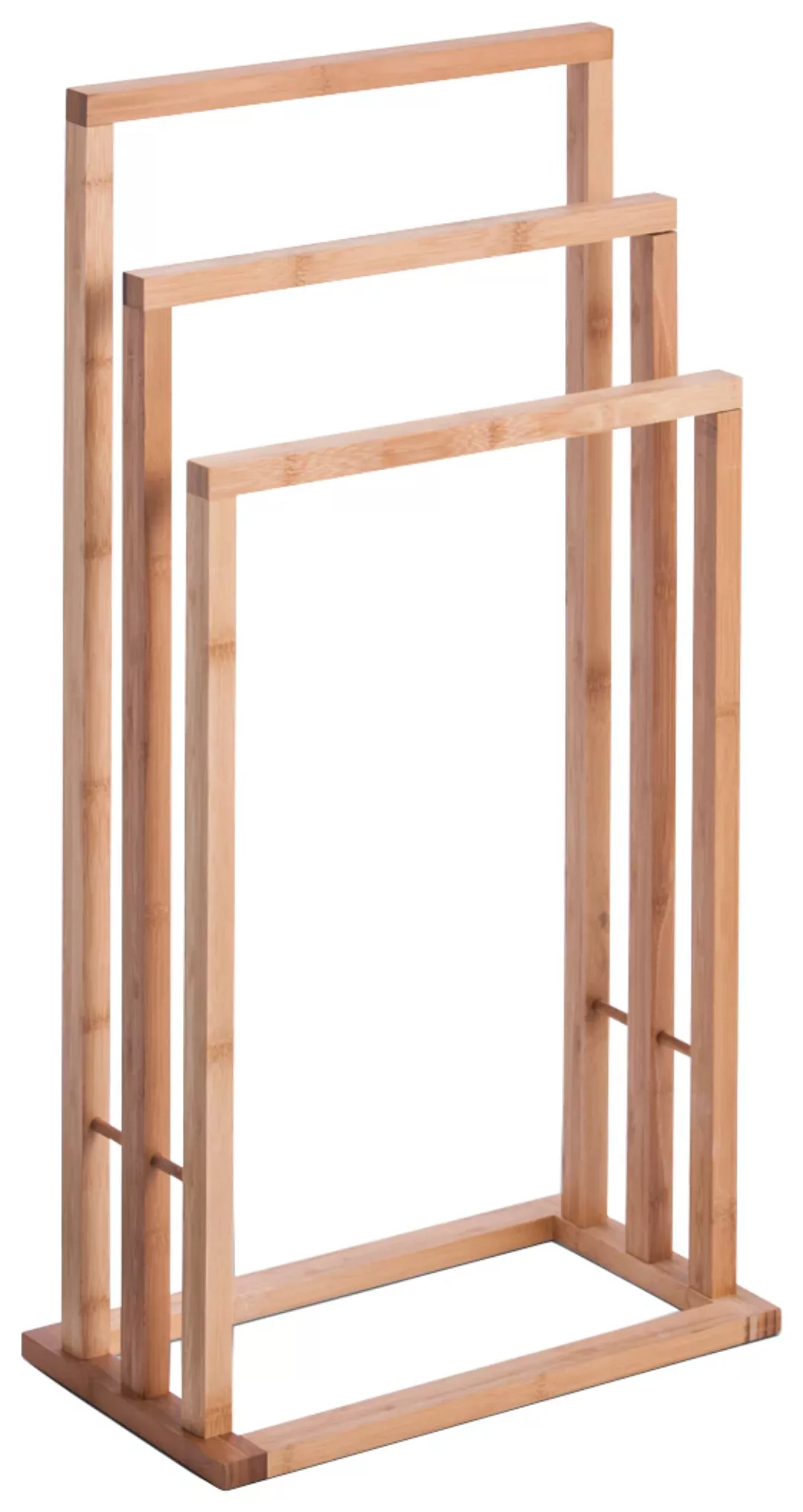 Zeller Present Handtuchständer, 3 Stangen, Bambus, 42x24x81,5 cm günstig online kaufen
