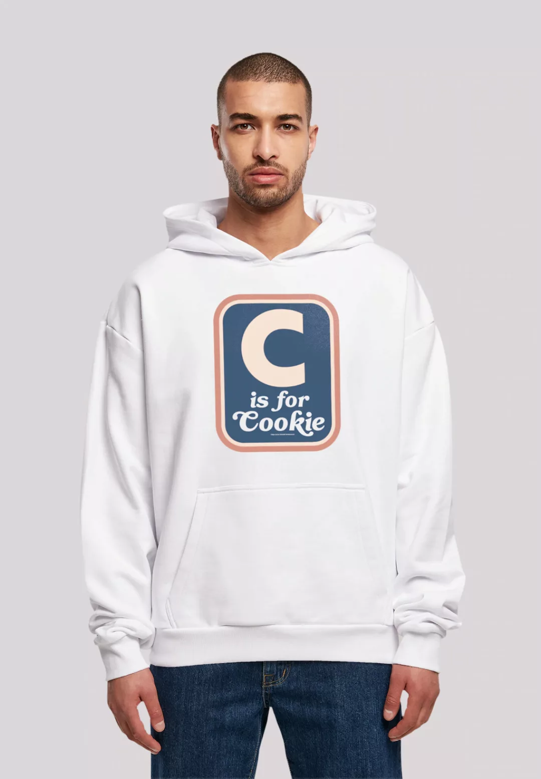 F4NT4STIC Kapuzenpullover "Sesamstraße C is for Cookie", Premium Qualität, günstig online kaufen