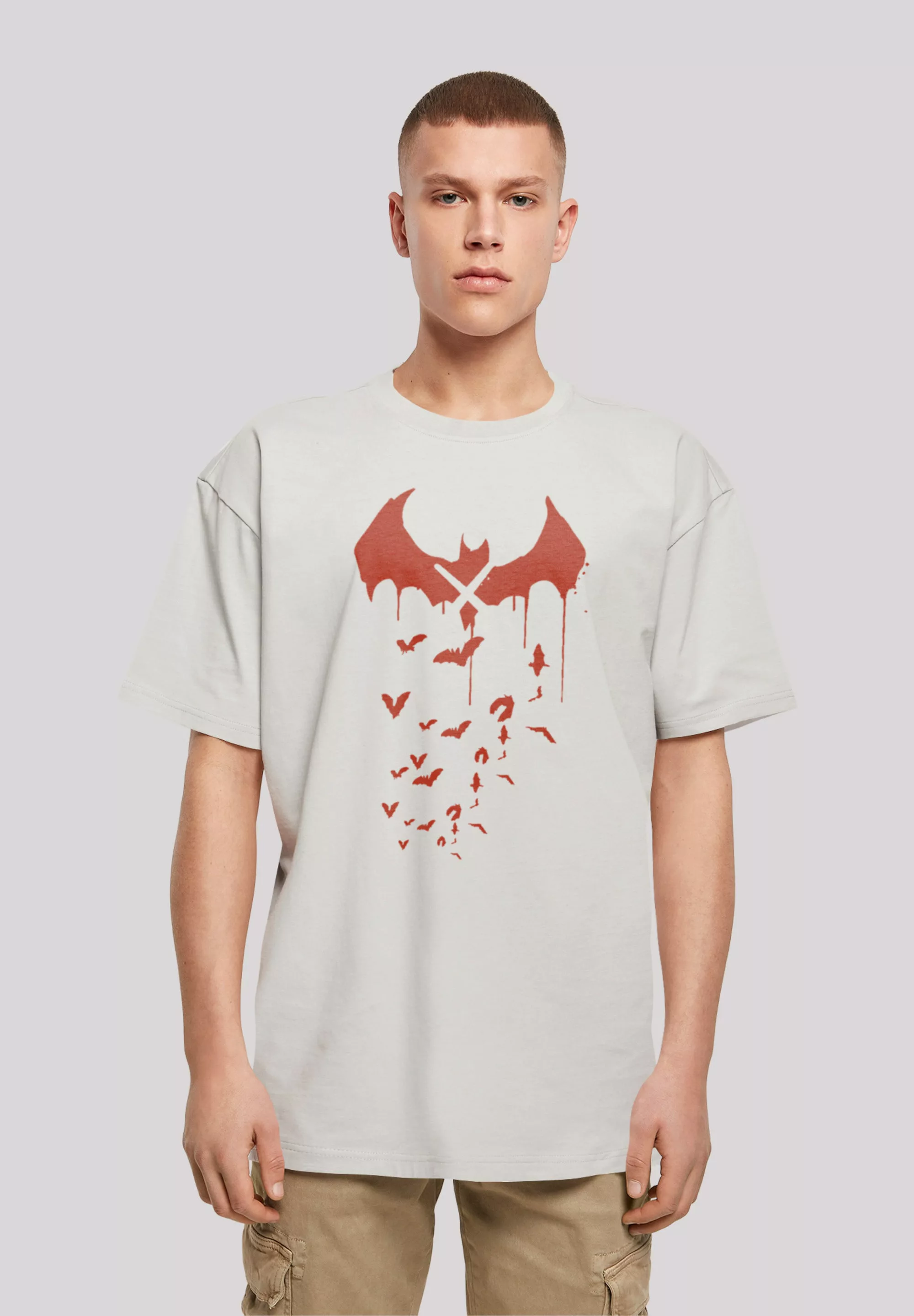 F4NT4STIC T-Shirt "DC Comics Batman Arkham Bats X Drip", Print günstig online kaufen