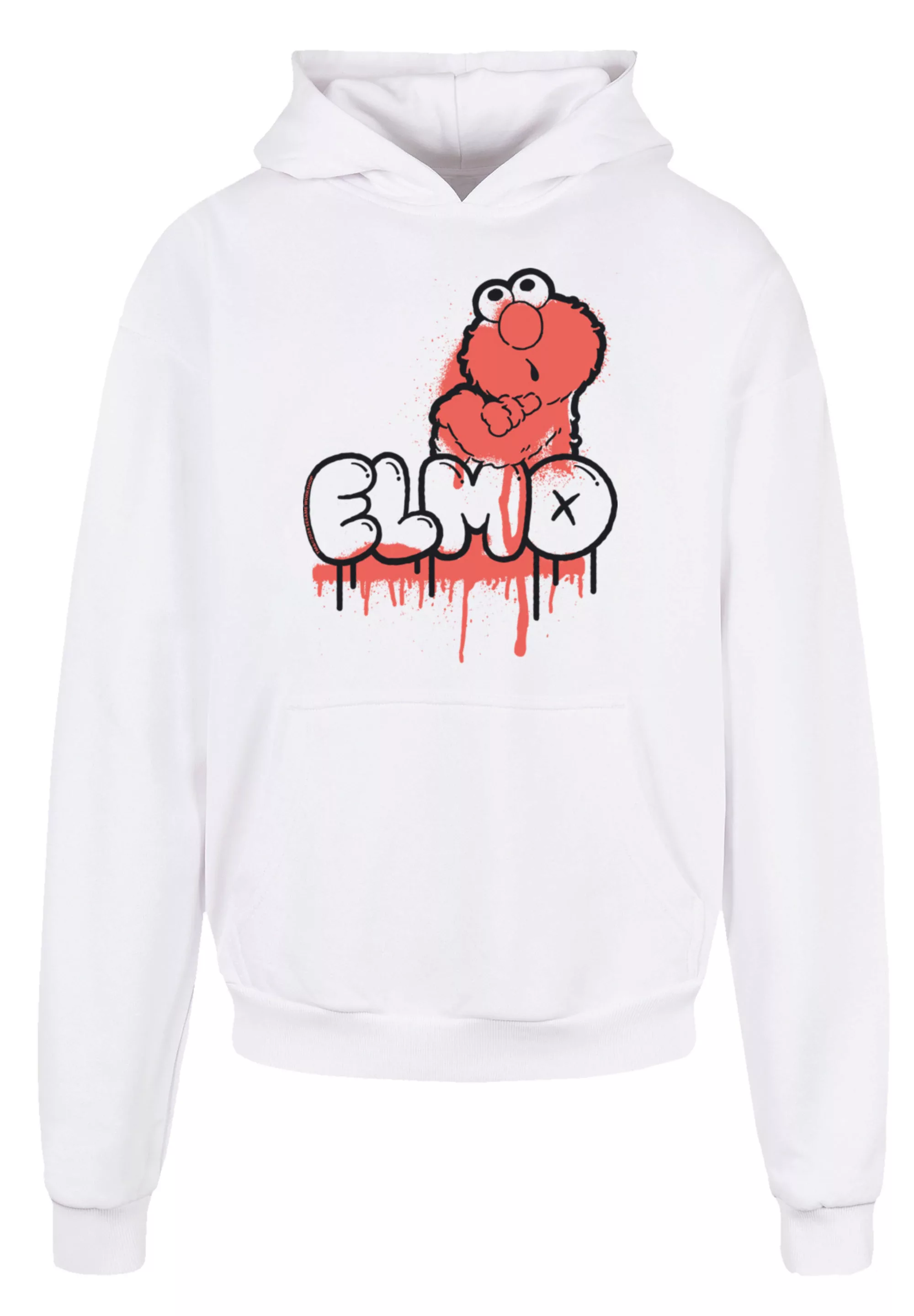 F4NT4STIC Kapuzenpullover "Sesamstraße Elmo Graffiti", Premium Qualität günstig online kaufen