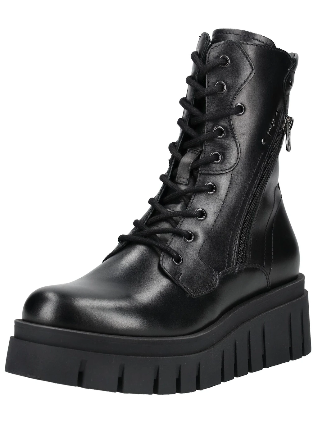 Nero Giardini Schnürstiefelette "Nero Giardini Stiefelette Leder" günstig online kaufen