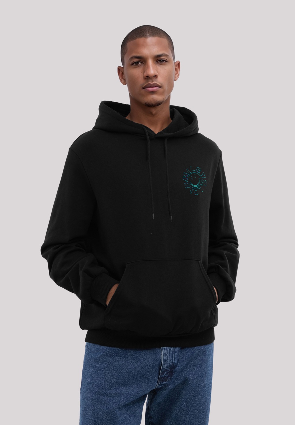 F4NT4STIC Kapuzenpullover "Smiley Future Forecast", Premium Qualität günstig online kaufen