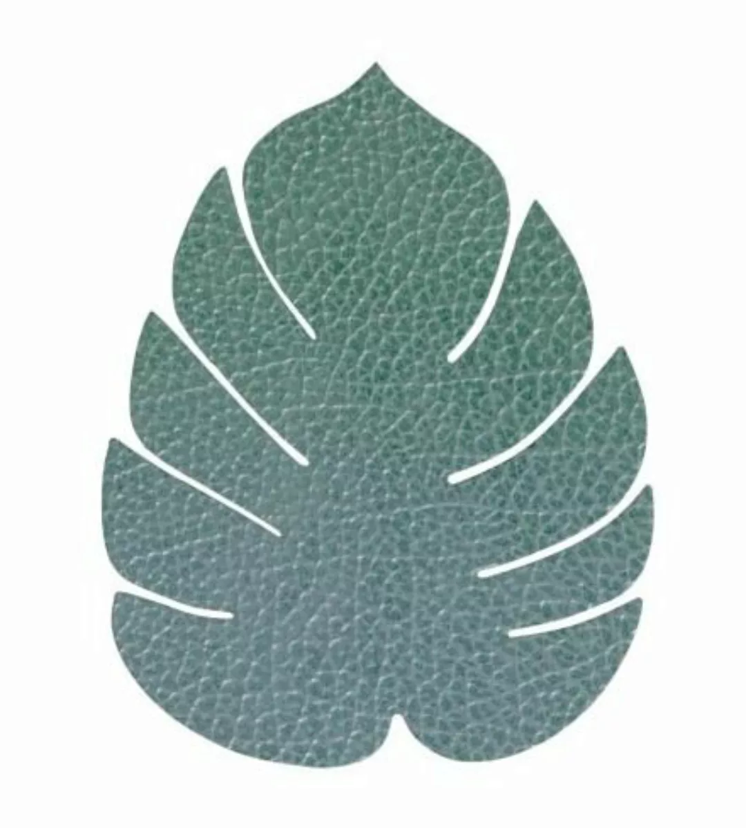 LIND DNA Untersetzer HIPPO Untersetzer Monstera Leaf pastel green 14x12 (gr günstig online kaufen