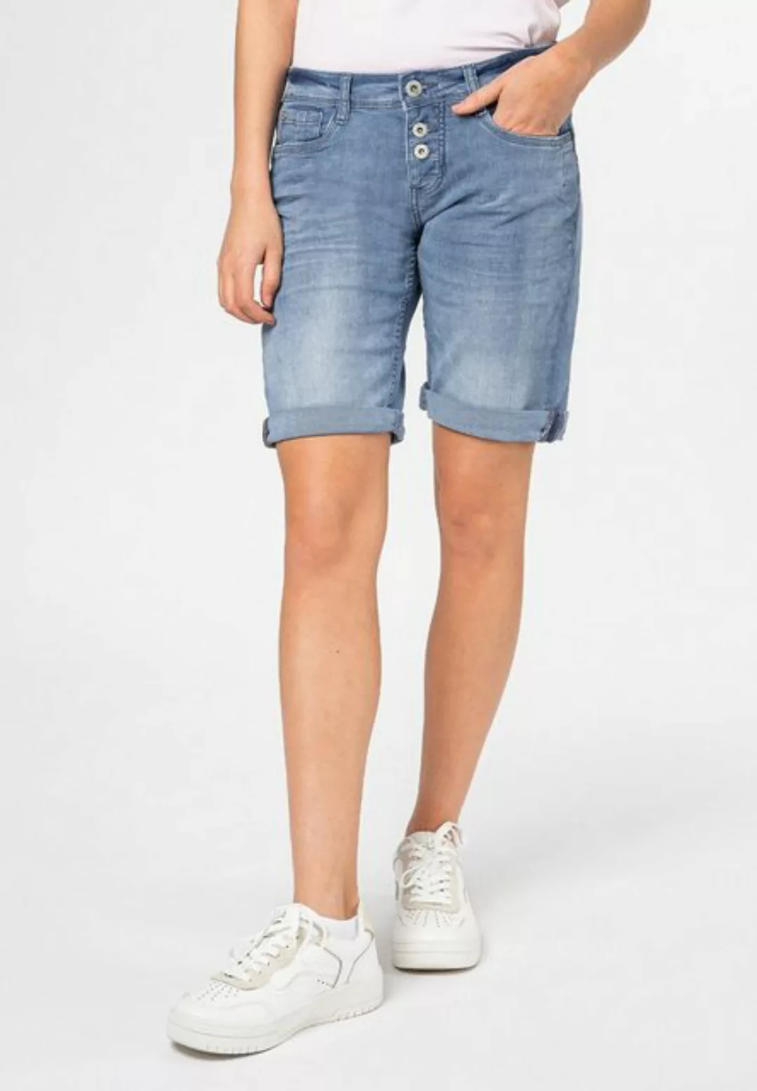 SUBLEVEL Jeansbermudas Damen Jeans Bermuda günstig online kaufen