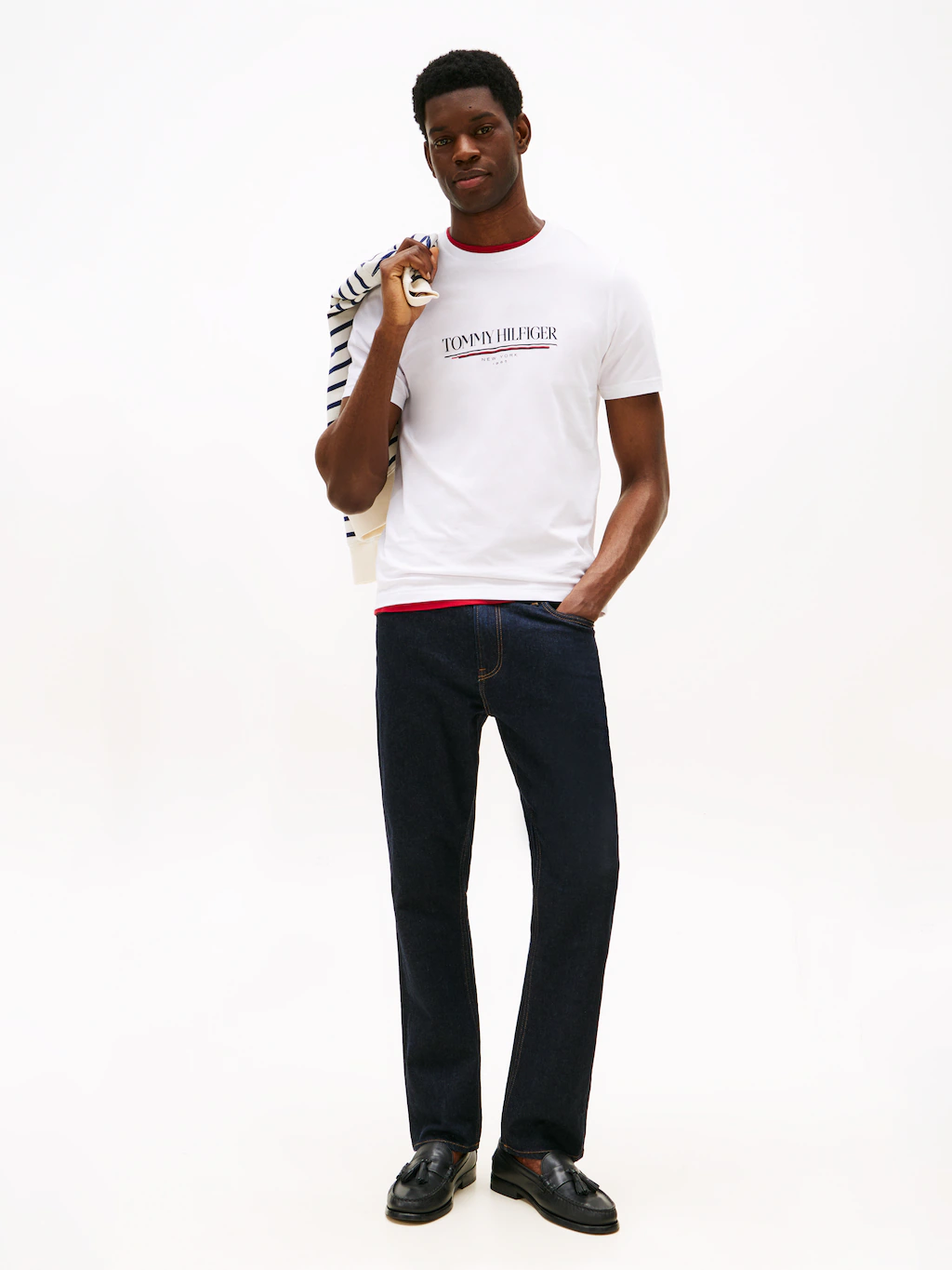 Tommy Hilfiger T-Shirt "BRAND LOVE HILFIGER TEE" günstig online kaufen