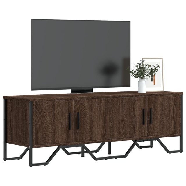 vidaXL Schrankmodule TV-Schrank Braun Eichen-Optik 122x34x41 cm Holzwerksto günstig online kaufen