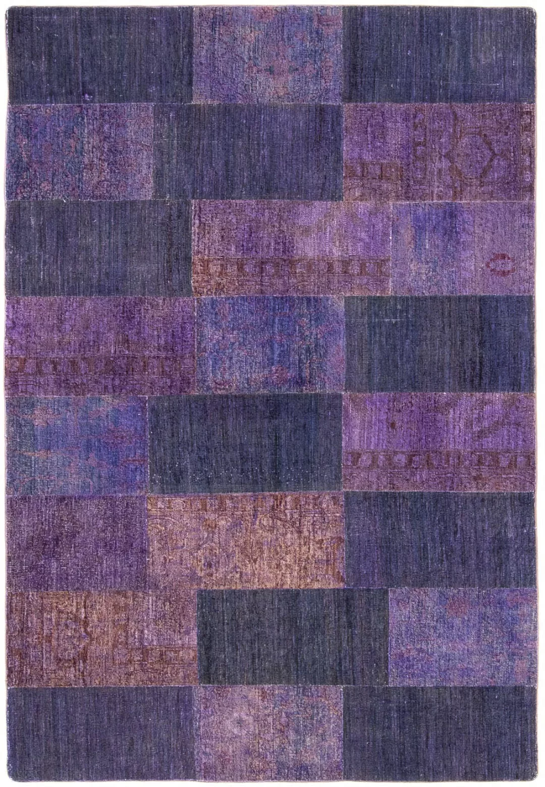 morgenland Teppich »Patchwork - 237 x 165 cm - mehrfarbig«, rechteckig, Woh günstig online kaufen