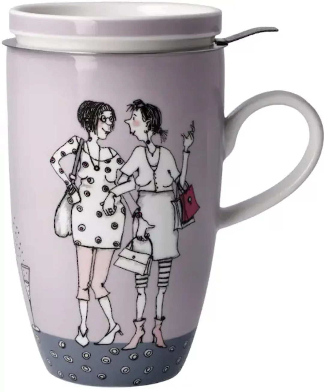 Goebel Tasse »Barbara Freundlieb«, Teetasse mit Deckel/Sieb, Barbara Freund günstig online kaufen