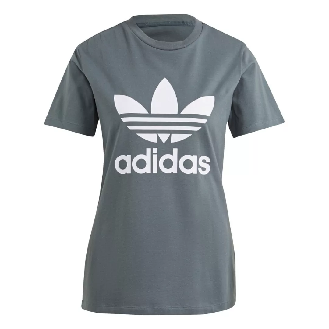 Adidas Originals Adicolor Trefoil Kurzarm T-shirt 42 Blue Oxide günstig online kaufen