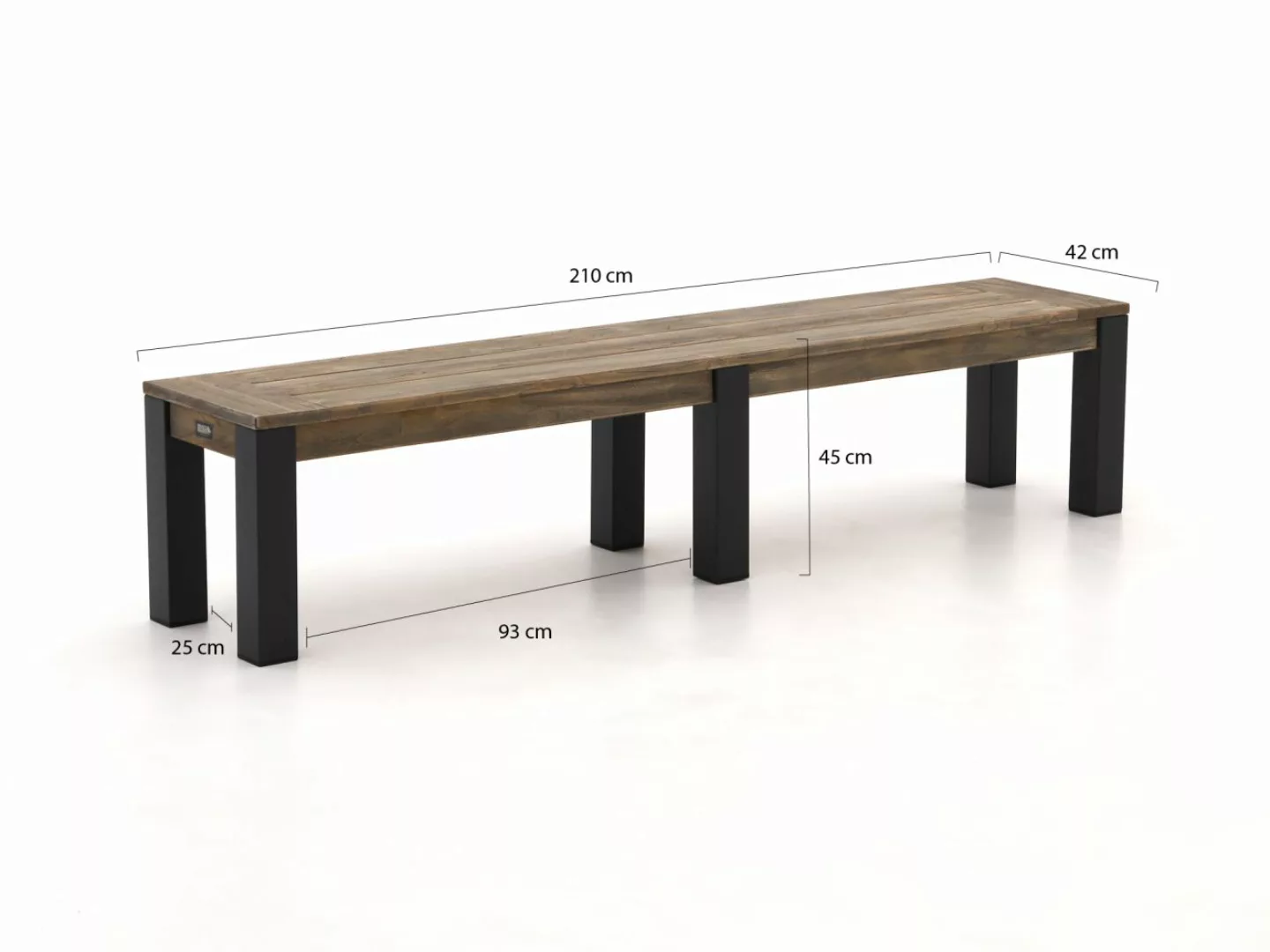 ROUGH-X Picknickbank 210x42x45 cm günstig online kaufen