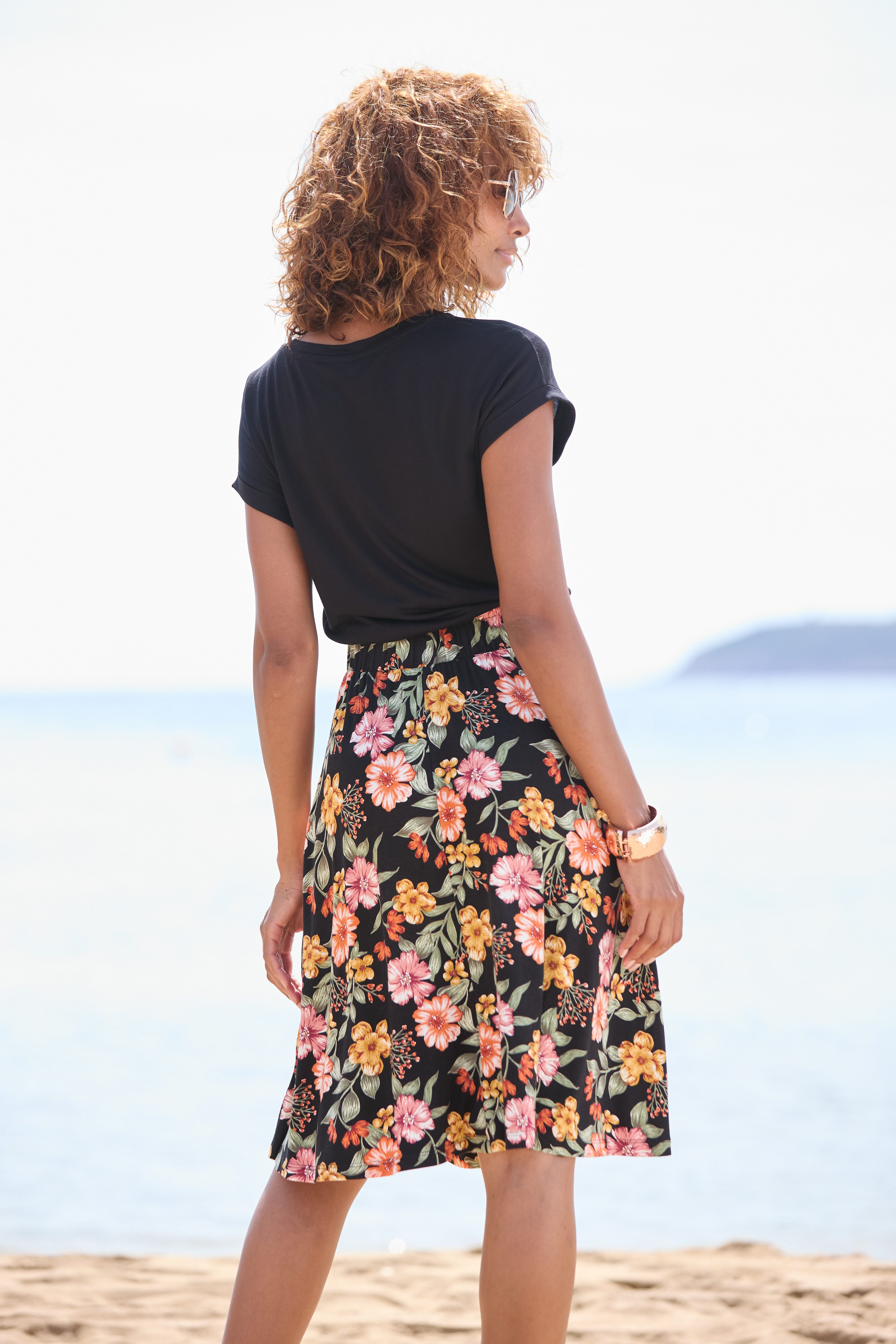 Buffalo Jerseykleid, mit Seitennahttaschen günstig online kaufen