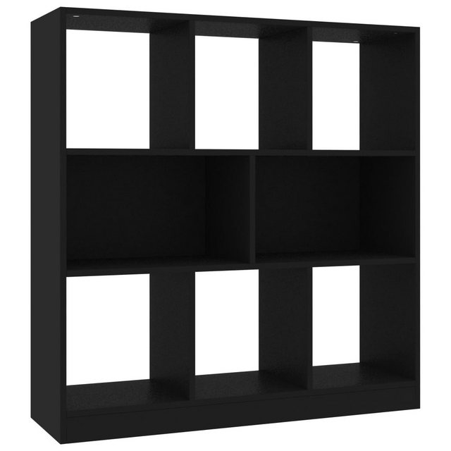 furnicato Bücherregal Schwarz 97,5x29,5x100 cm Holzwerkstoff, 1-tlg. günstig online kaufen