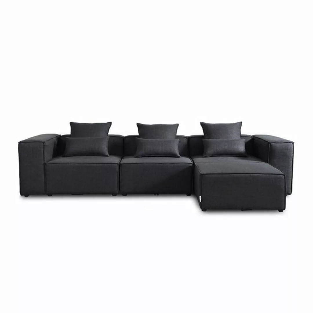 HOME DELUXE Sofa Modulares Sofa VERONA XL, Ecksofa Wohnlandschaft Modulsofa günstig online kaufen