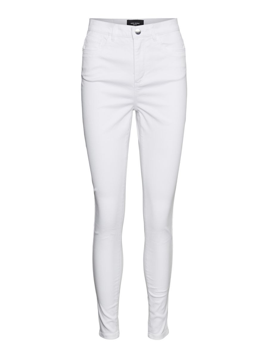 Vero Moda Damen Jeans VMSOPHIA VI403- Skinny Fit - Weiss - Bright White günstig online kaufen