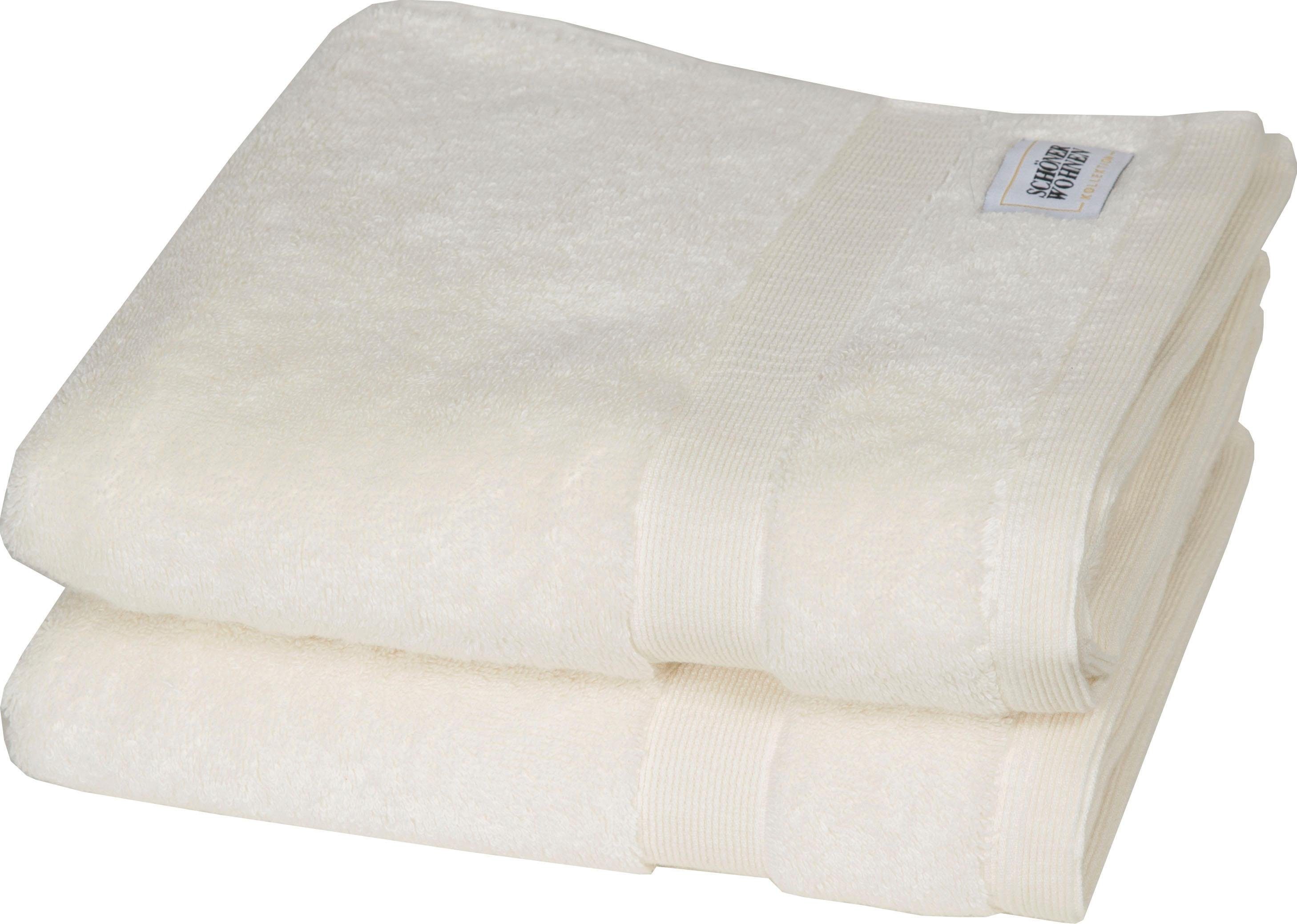 SCHÖNER WOHNEN-Kollektion Handtücher Cuddly, Frotteevelours (2-St), günstig online kaufen