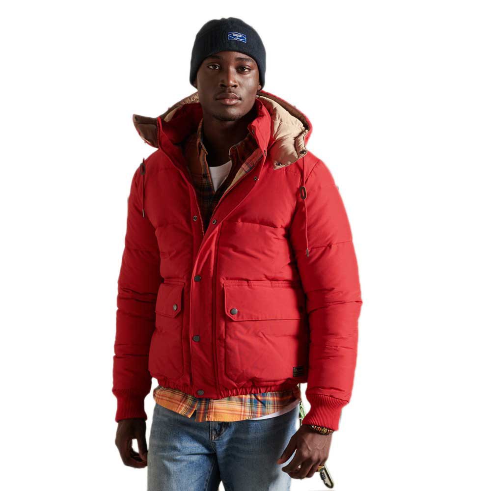 Superdry Mountain Puffer Jacke L Hike Red günstig online kaufen