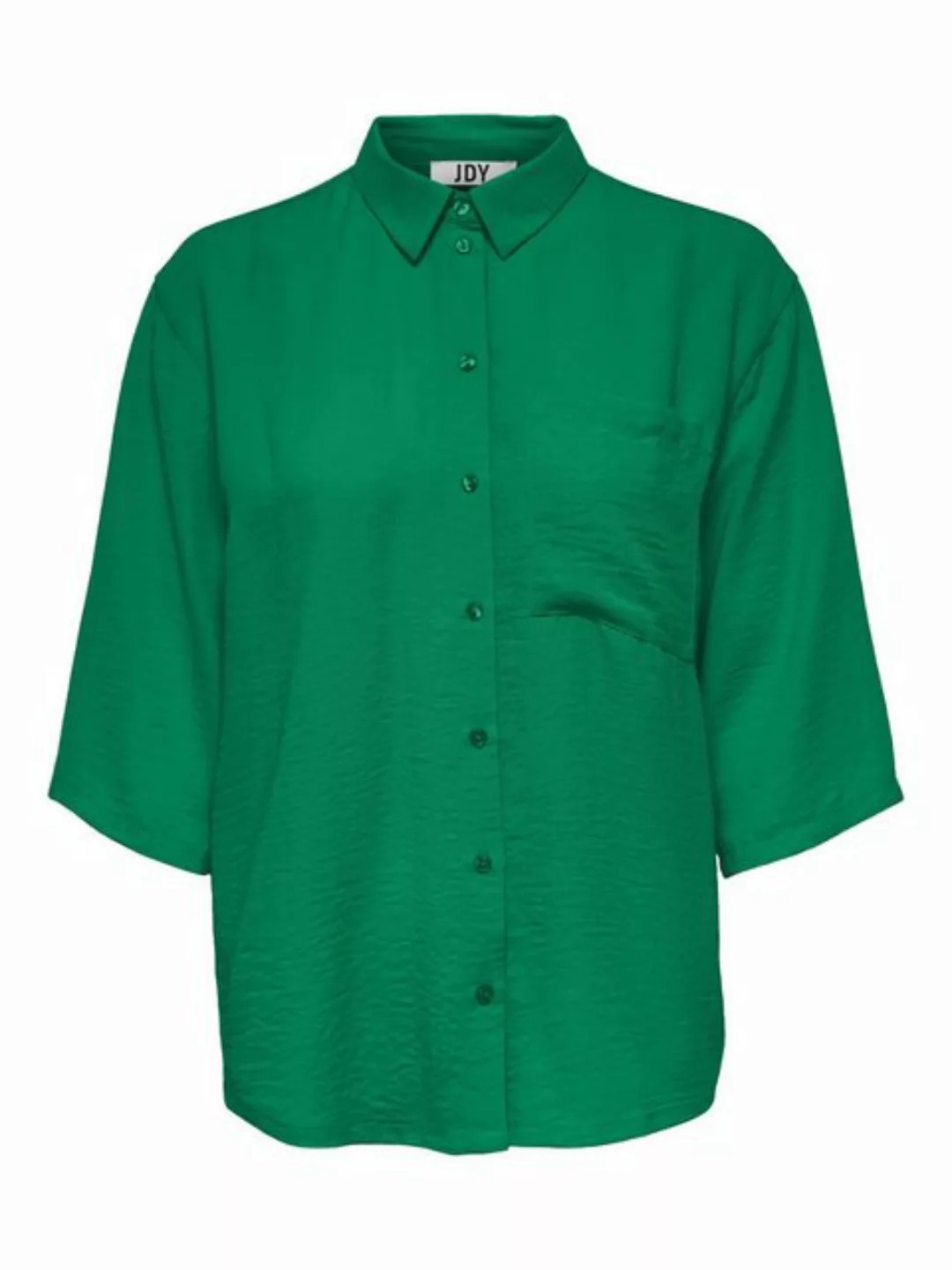 JACQUELINE de YONG Blusenshirt 3/4 Arm Hemd in Knitteroptik Blusen Oberteil günstig online kaufen